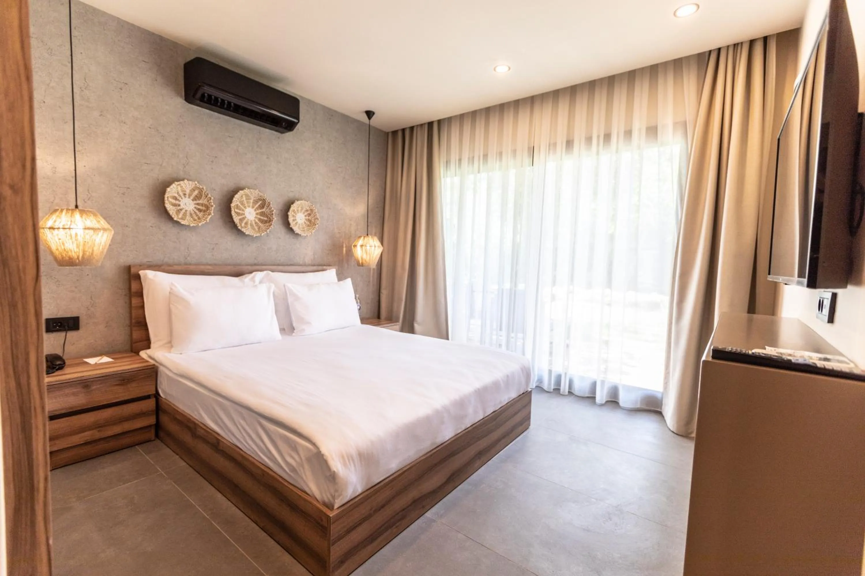 Bed in KHAI HOTEL BODRUM