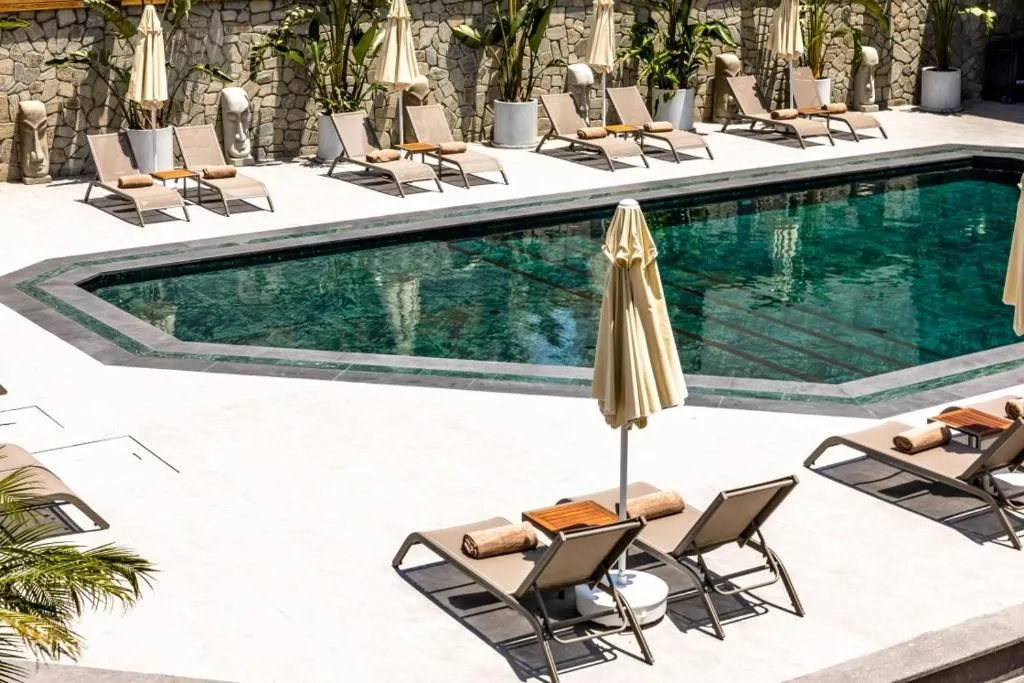 Swimming pool in KHAI HOTEL BODRUM