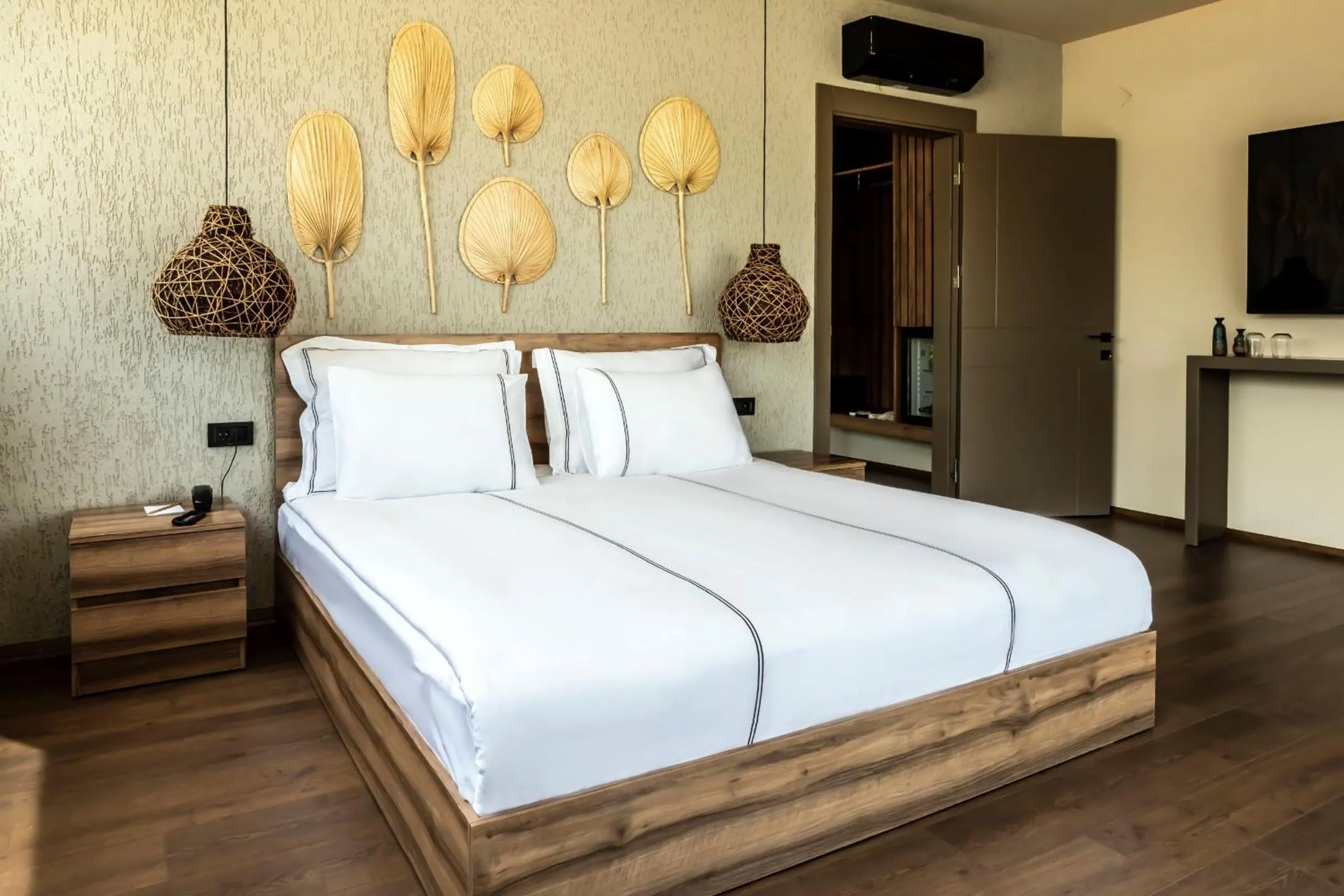 Bedroom, Bed in KHAI HOTEL BODRUM