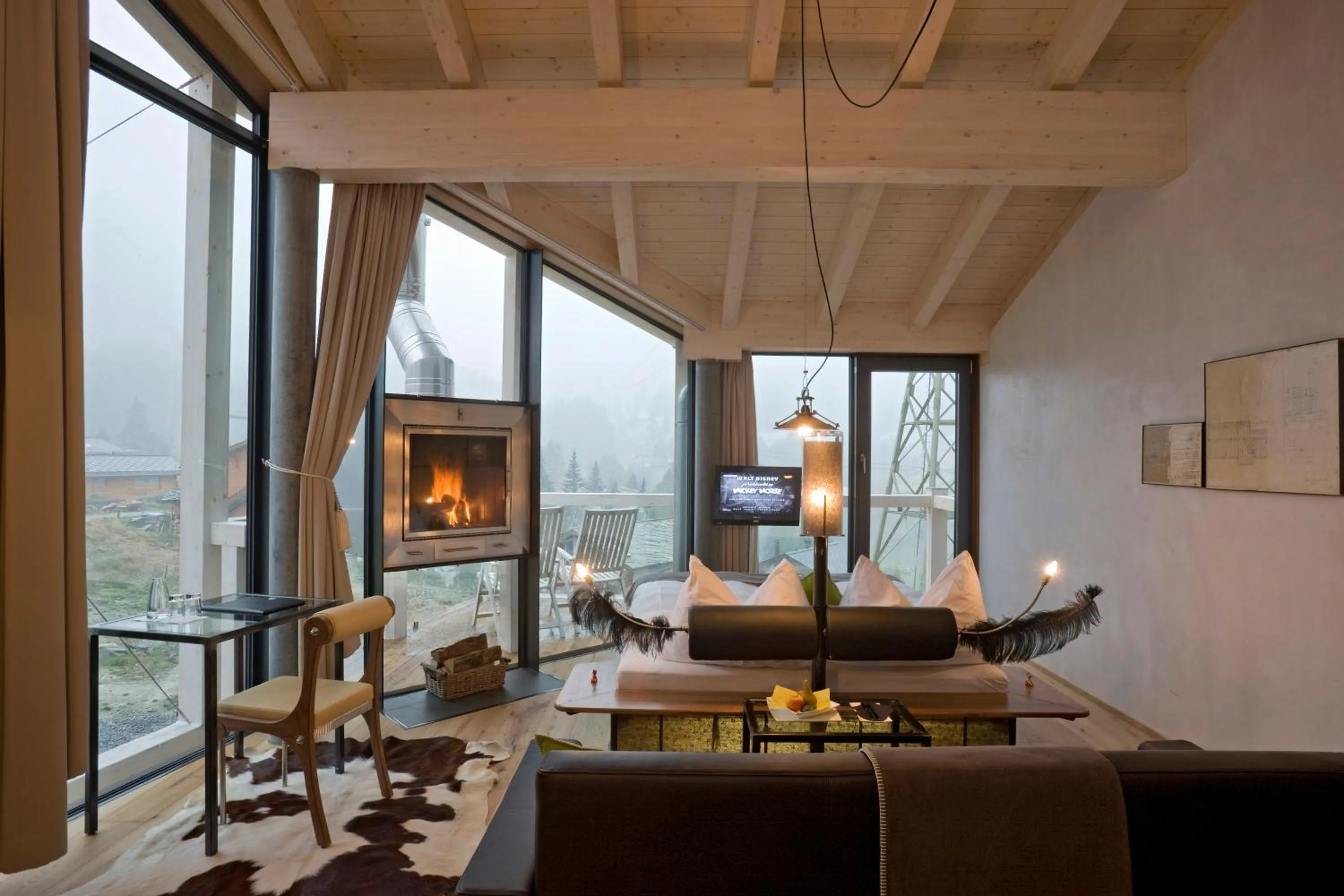 Living room in Matterhorn FOCUS Design Hotel