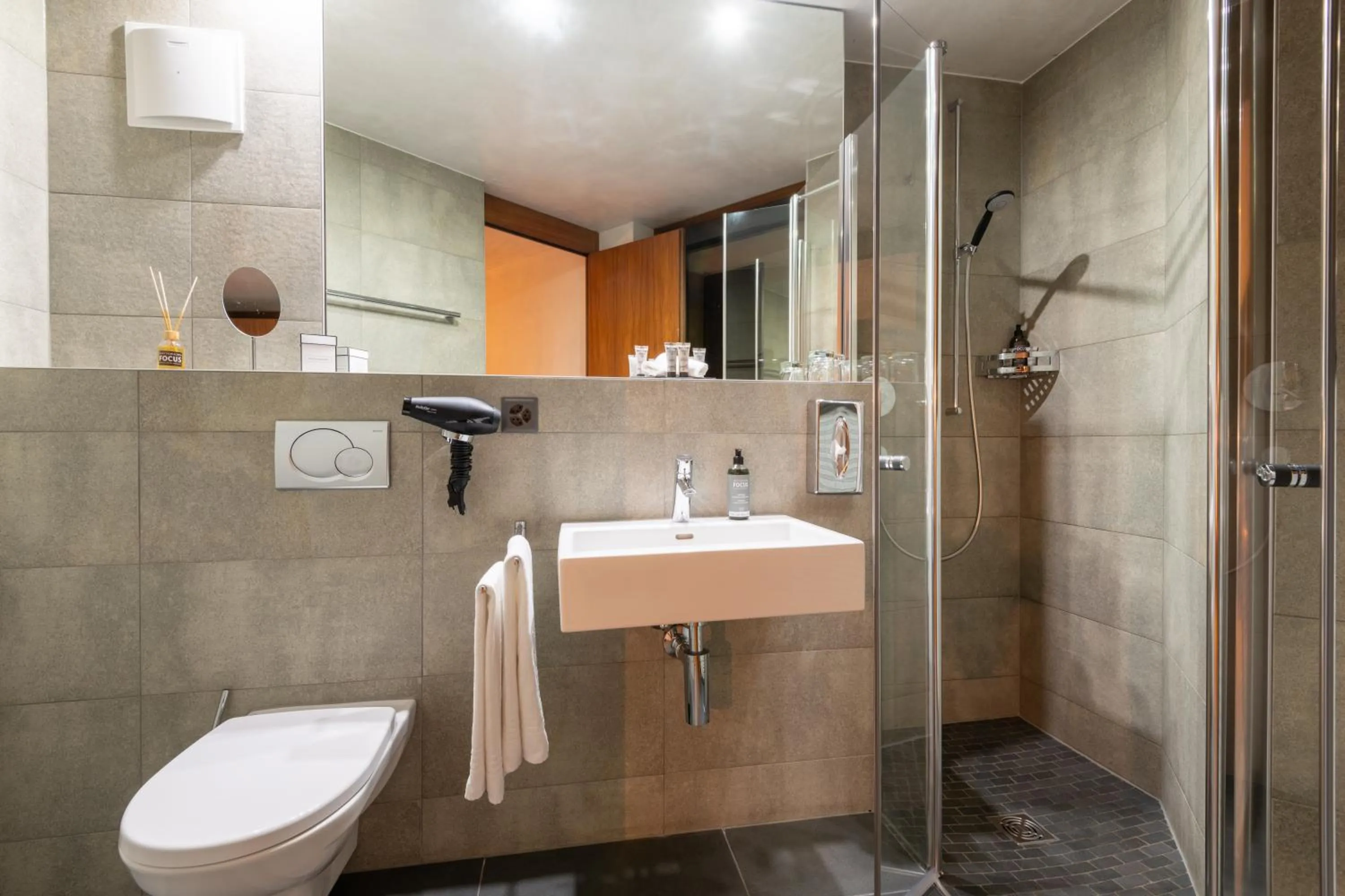 Bathroom in Matterhorn FOCUS Design Hotel