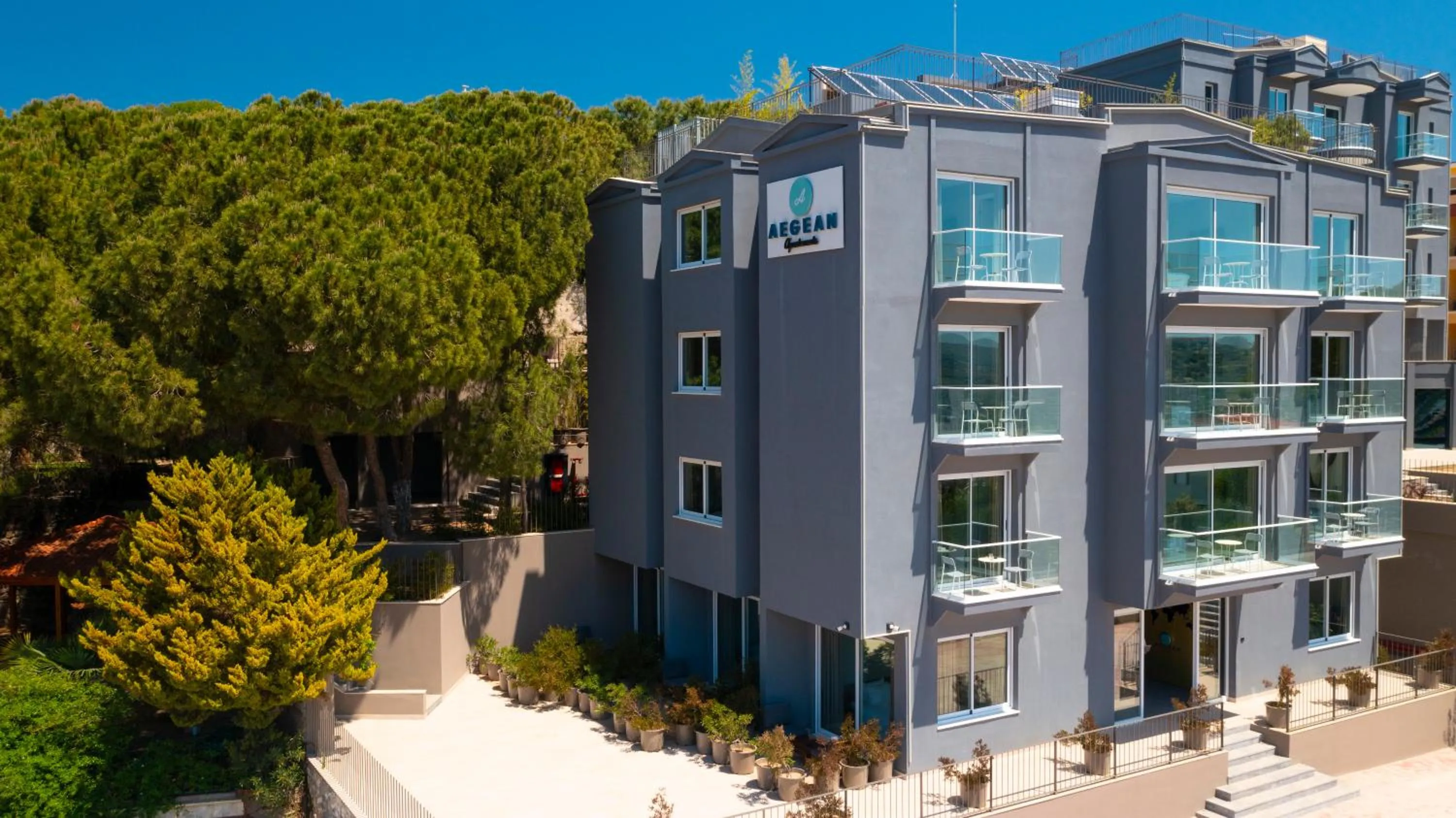 Property building in AEGEAN Apartments - Çeşme