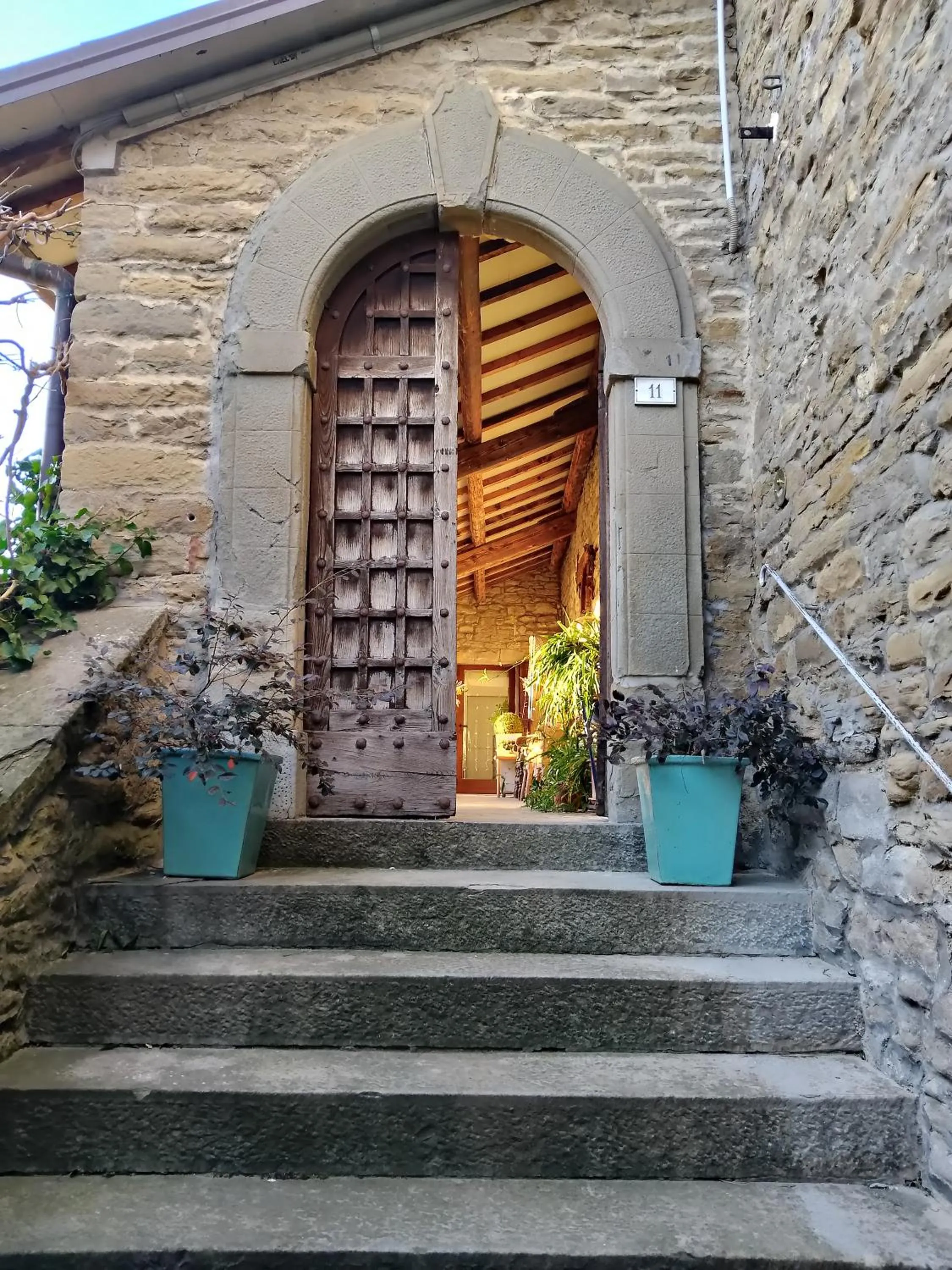 Facade/entrance in #FortCozzo - JacuzziSuite & Sauna - Casola Valsenio