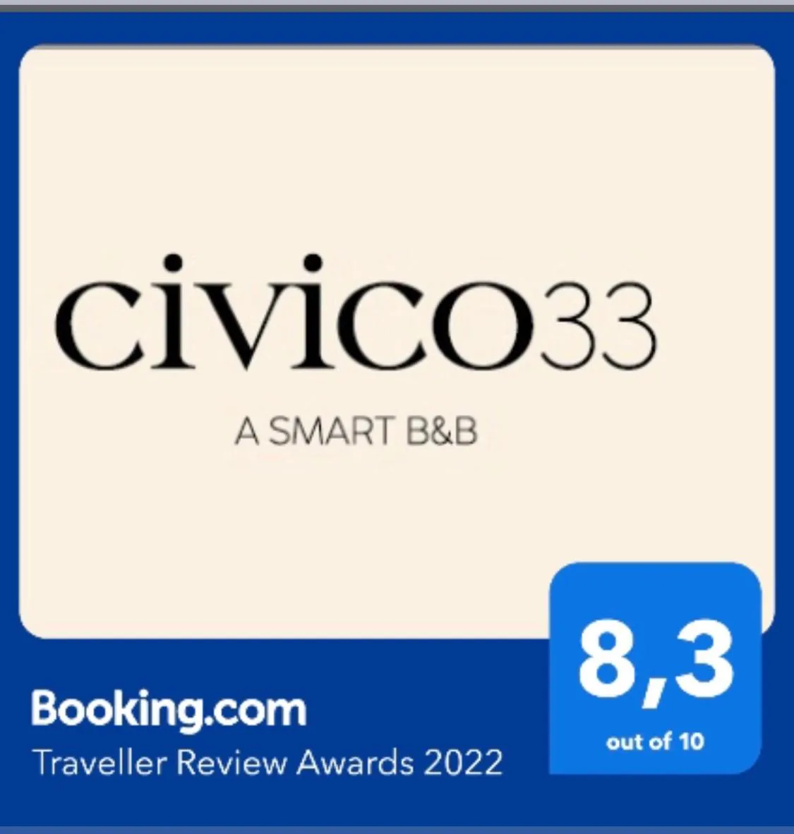 Logo/Certificate/Sign in Civico 33