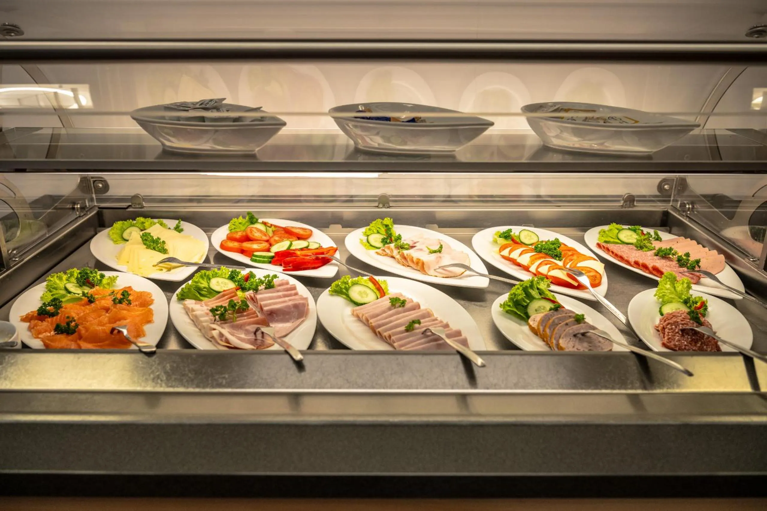 Buffet breakfast in Hotel Grunewald