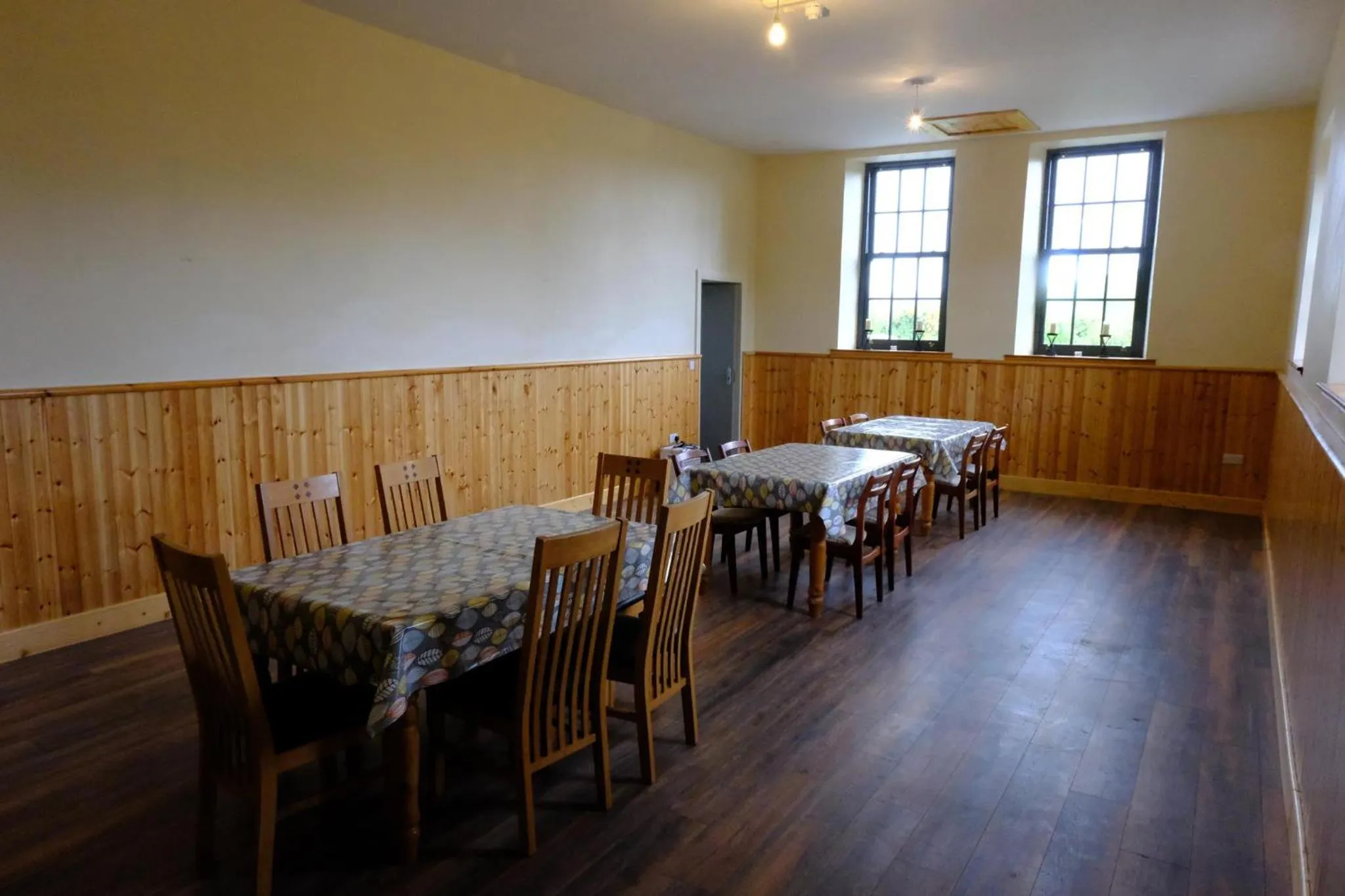 Dining area in Whiddy School House Accommodation