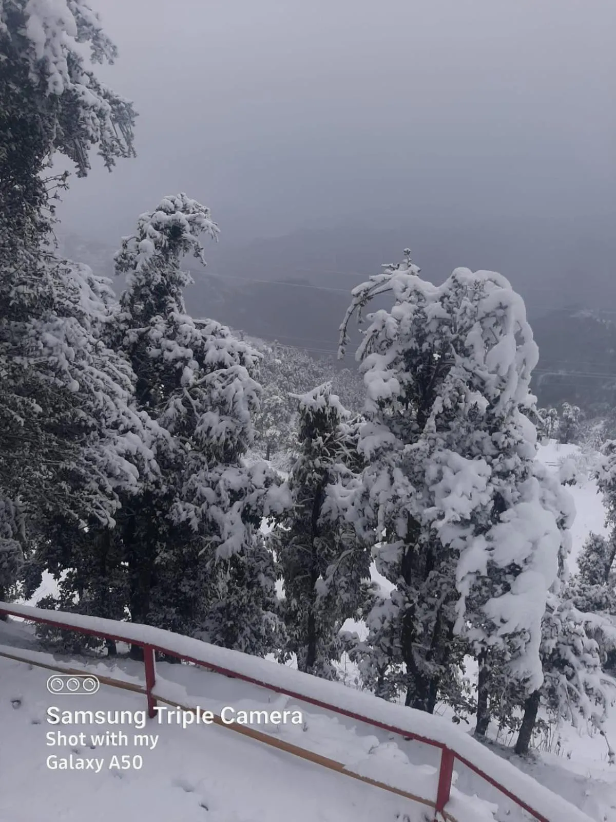 Mountain view in Dev Bhoomi Resort