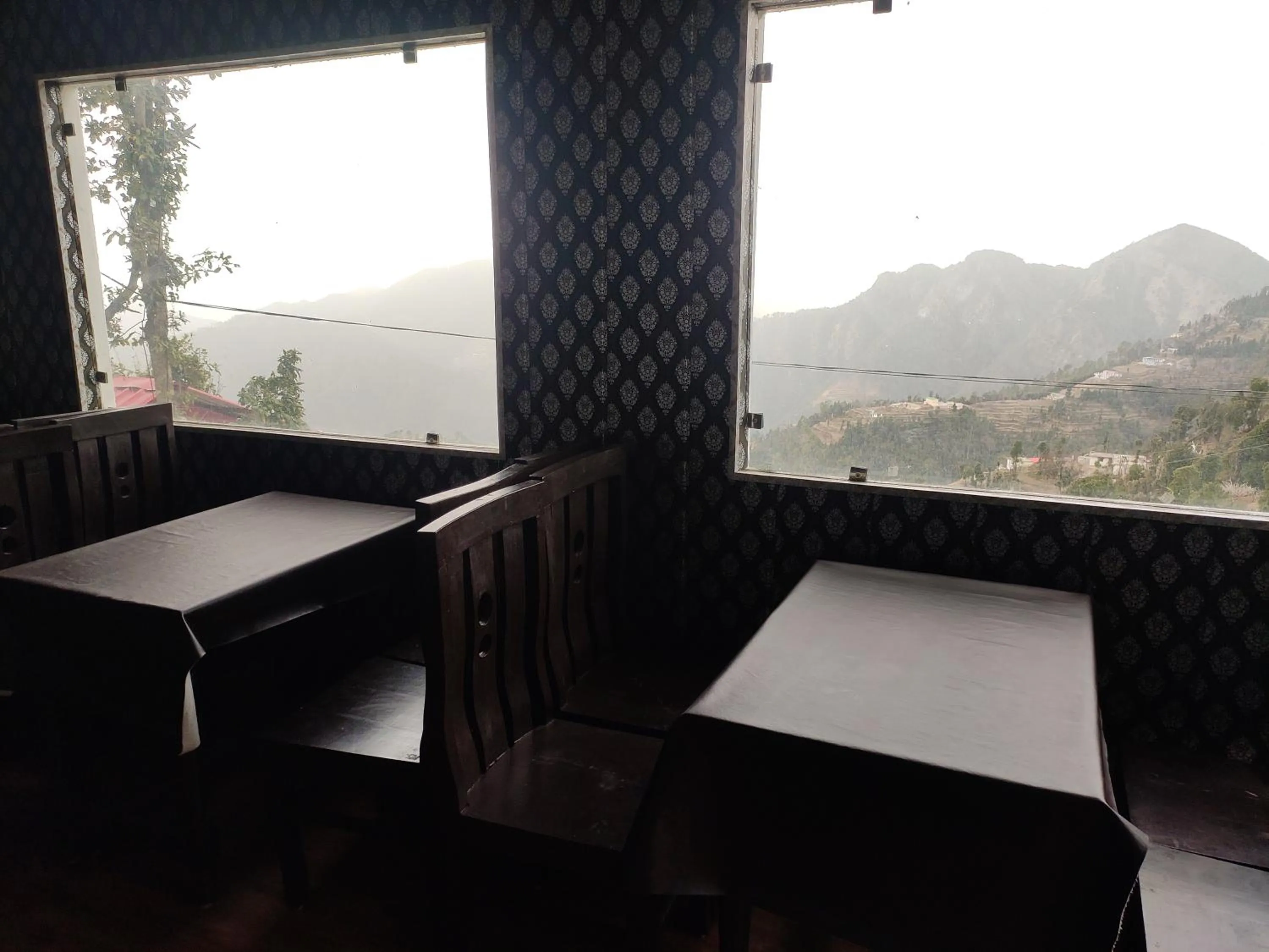 Mountain view in Dev Bhoomi Resort
