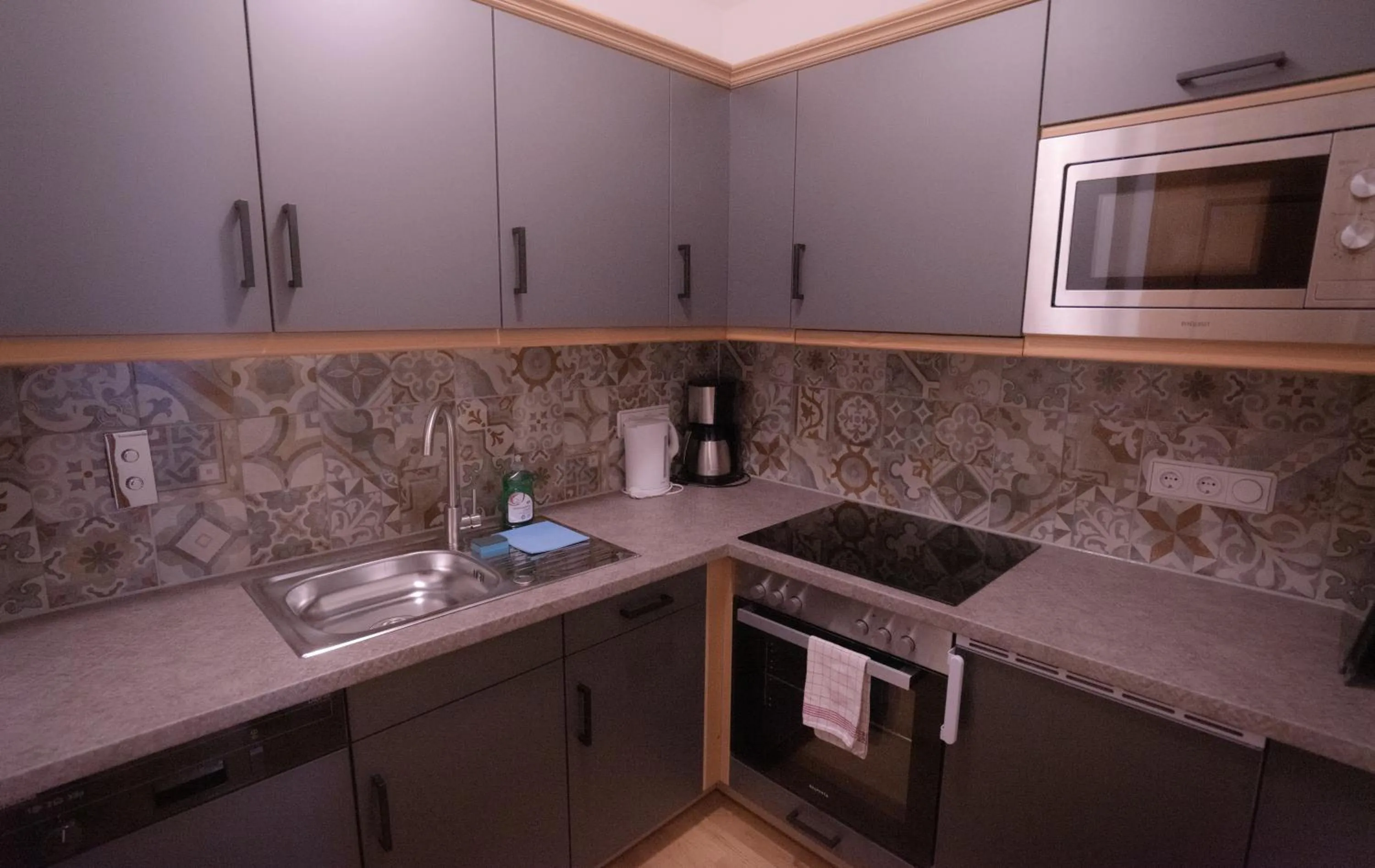 Kitchen or kitchenette, Kitchen/Kitchenette in Hotel Sonnenbichl