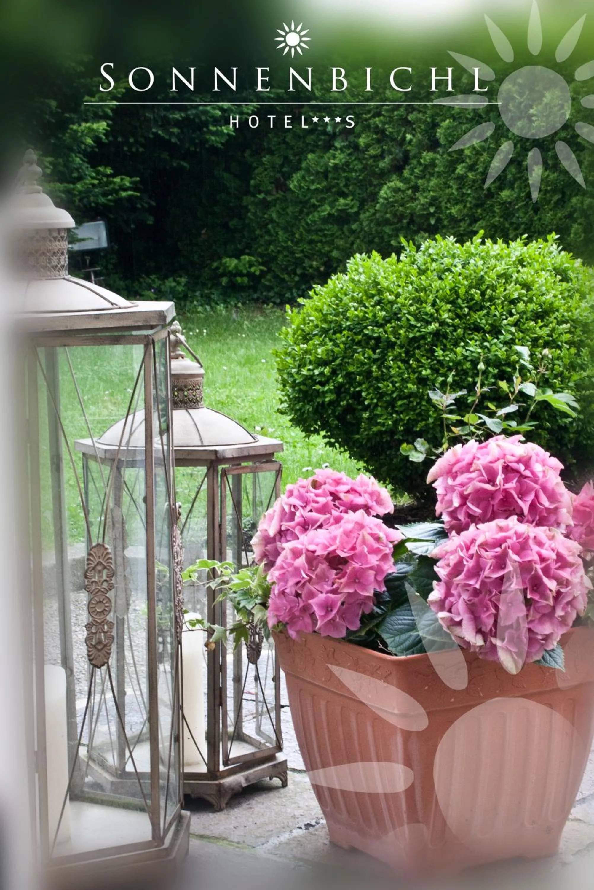 Garden in Hotel Sonnenbichl