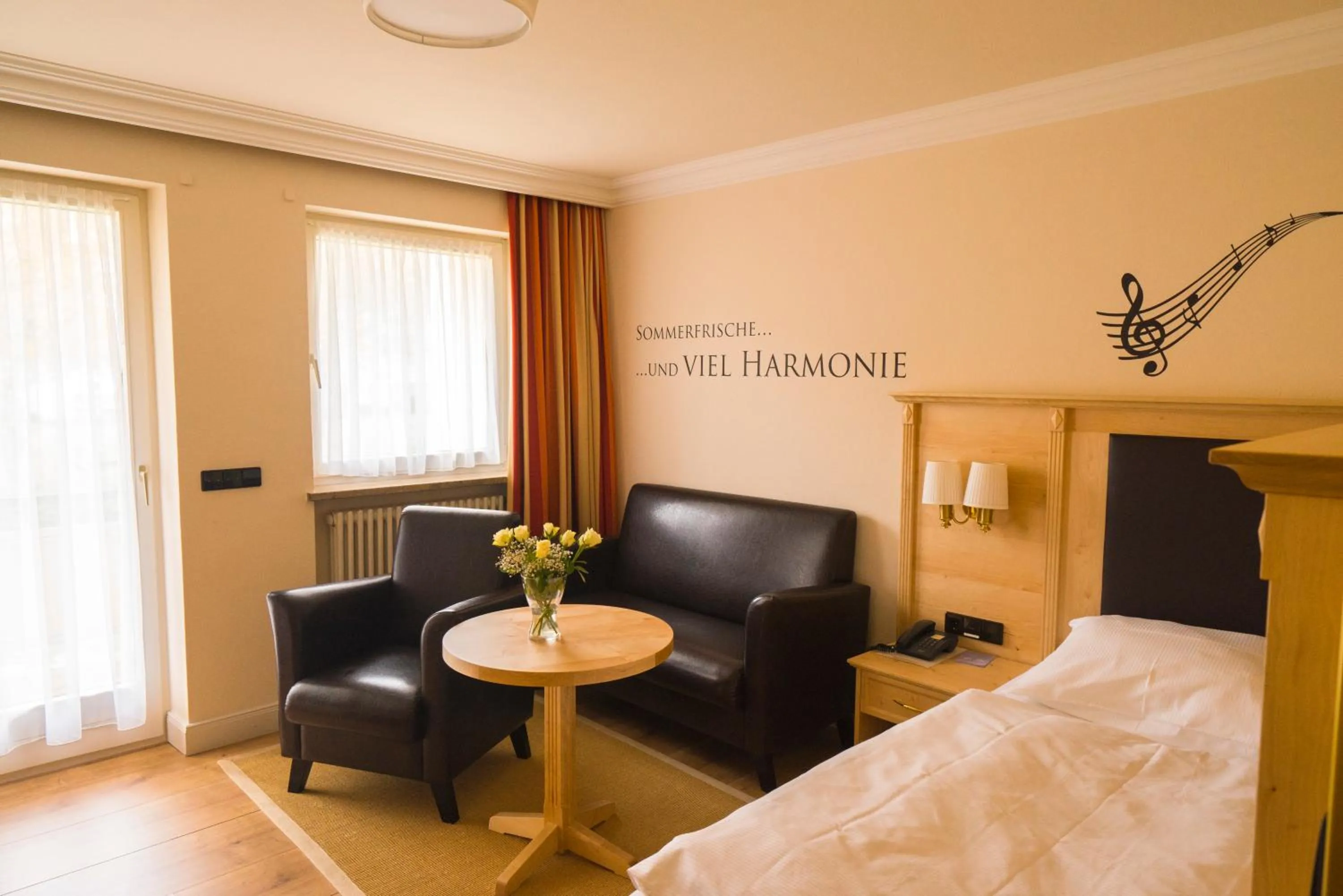 Bedroom, Bed in Hotel Sonnenbichl