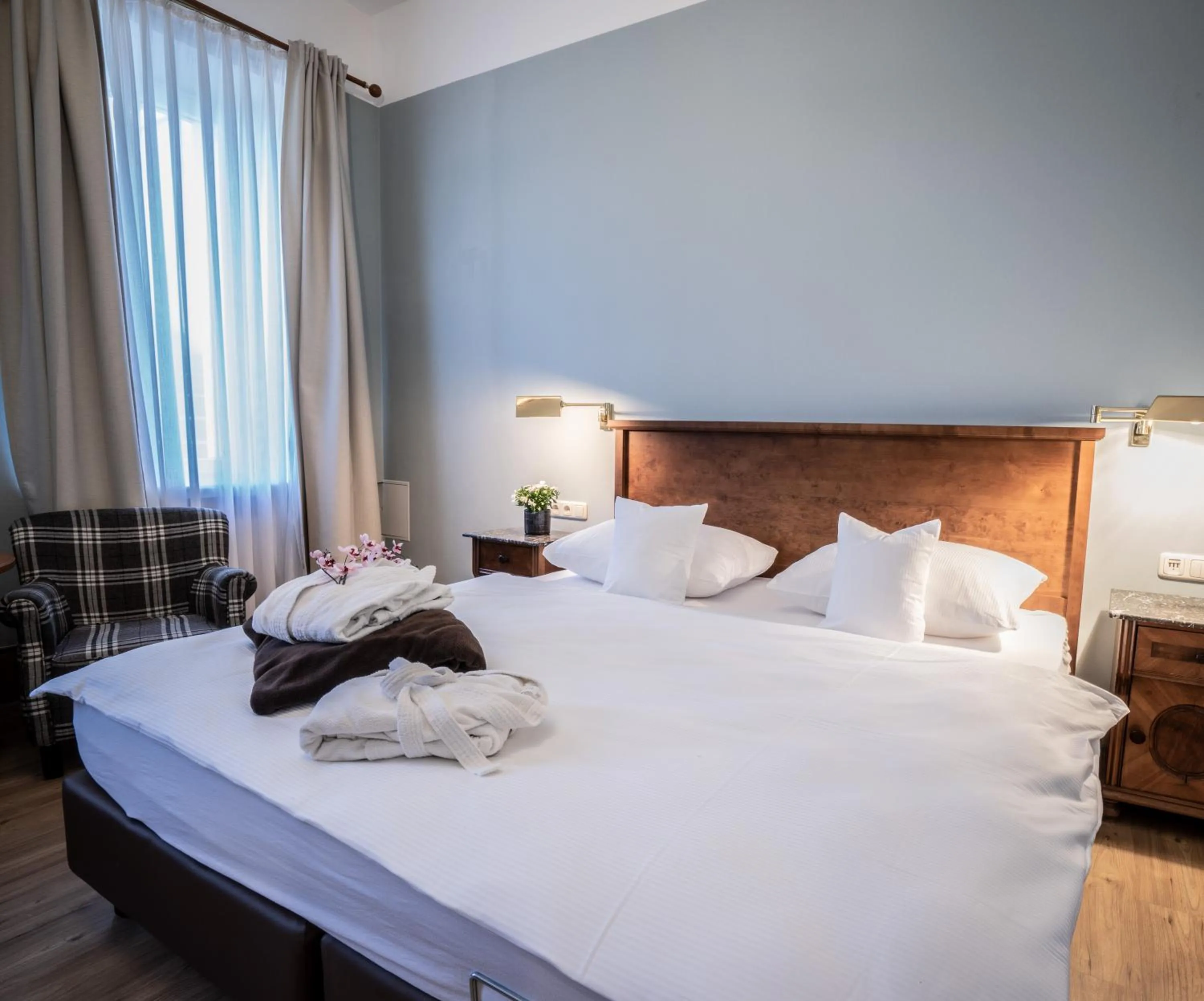 Photo of the whole room, Bed in Hotel Sonnenbichl