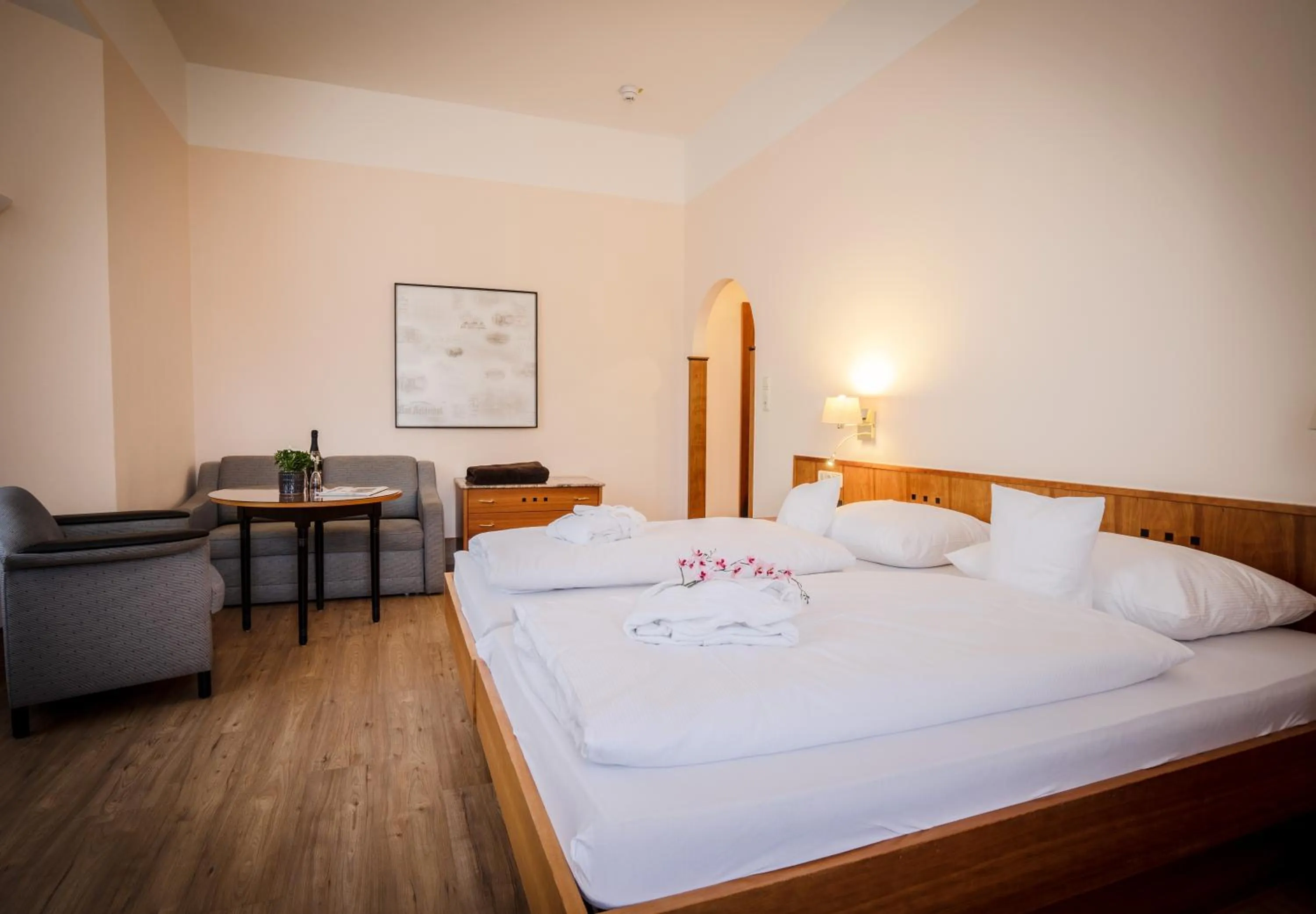 Bedroom, Bed in Hotel Sonnenbichl