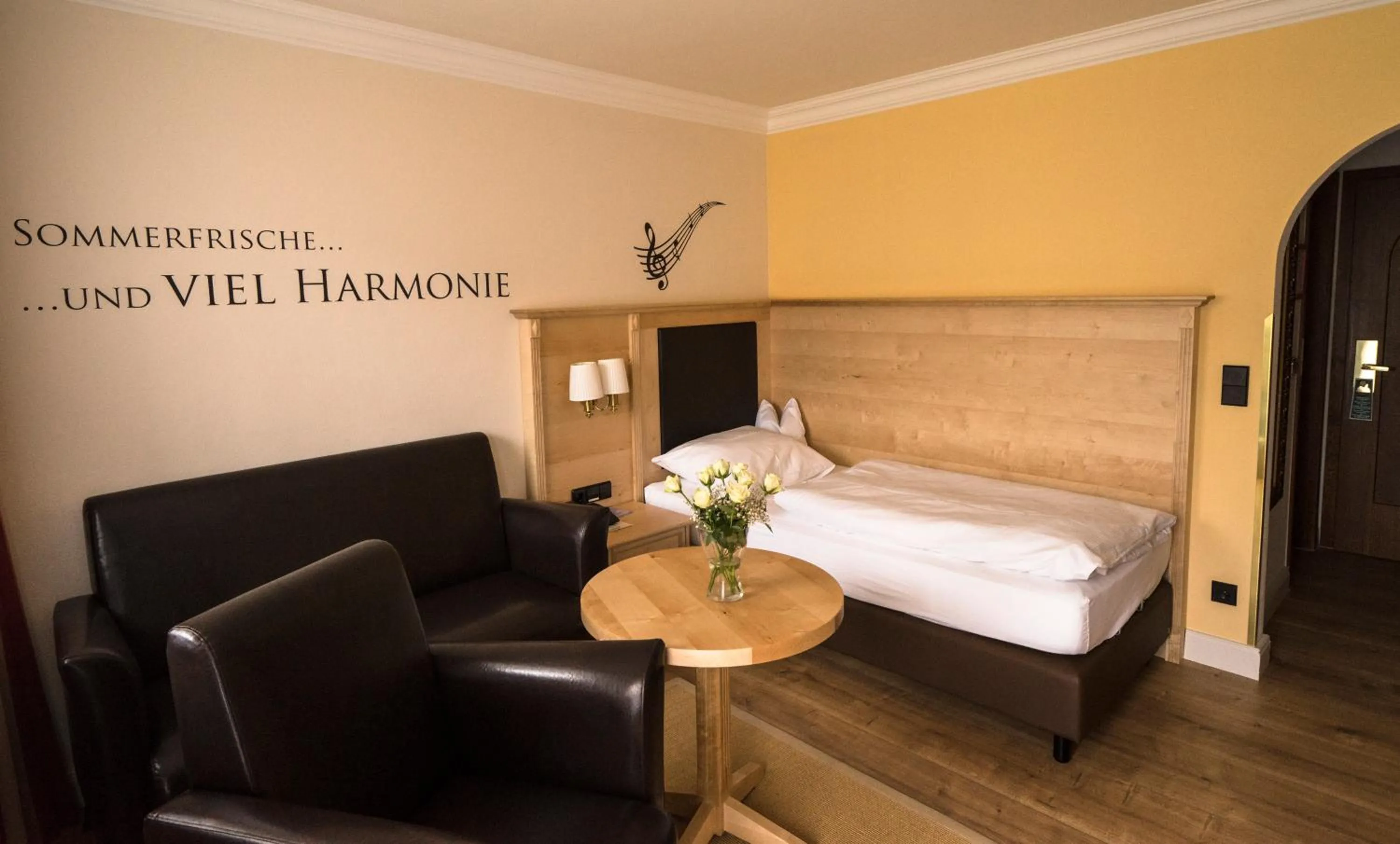 Bedroom, Bed in Hotel Sonnenbichl