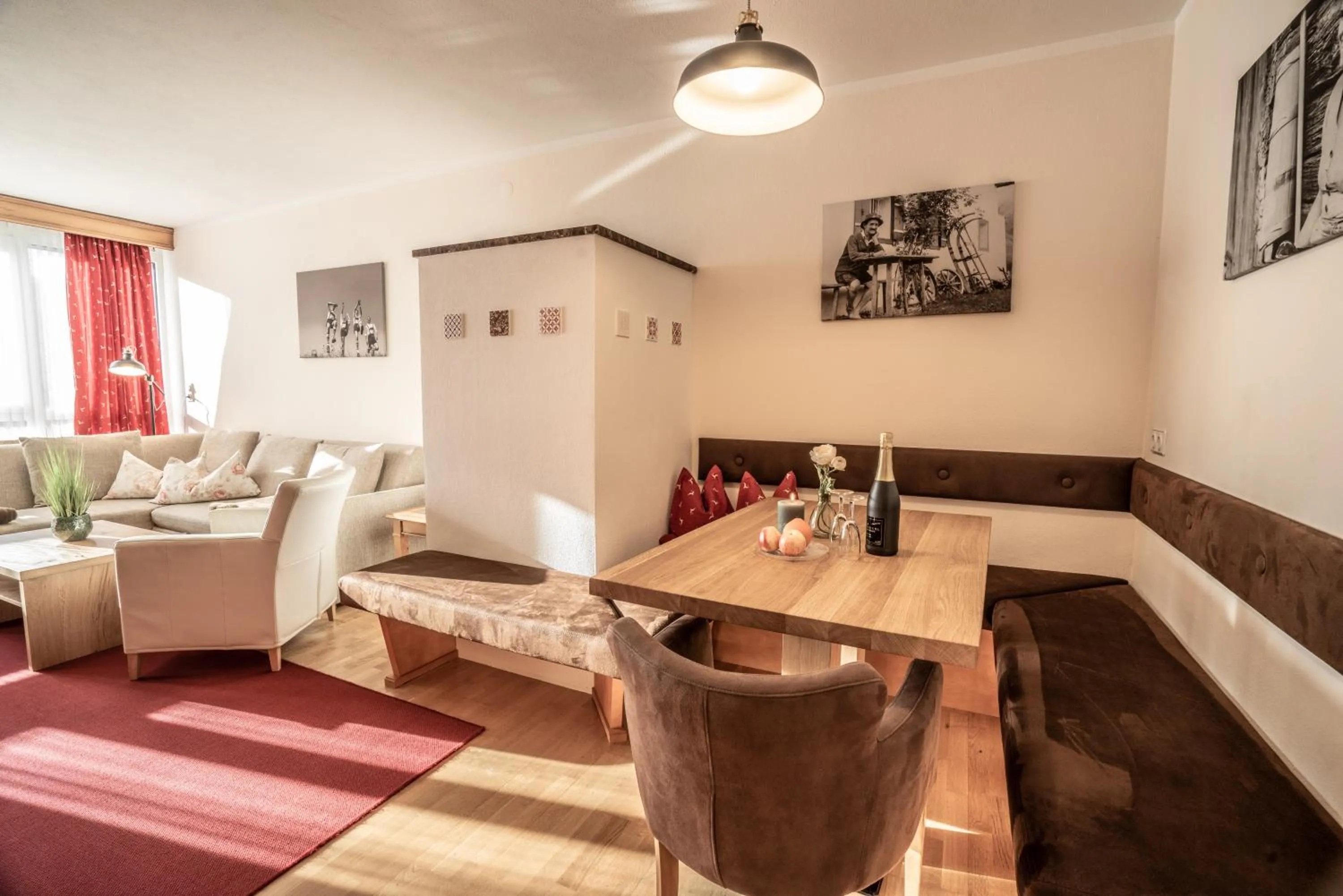 Living room in Hotel Sonnenbichl