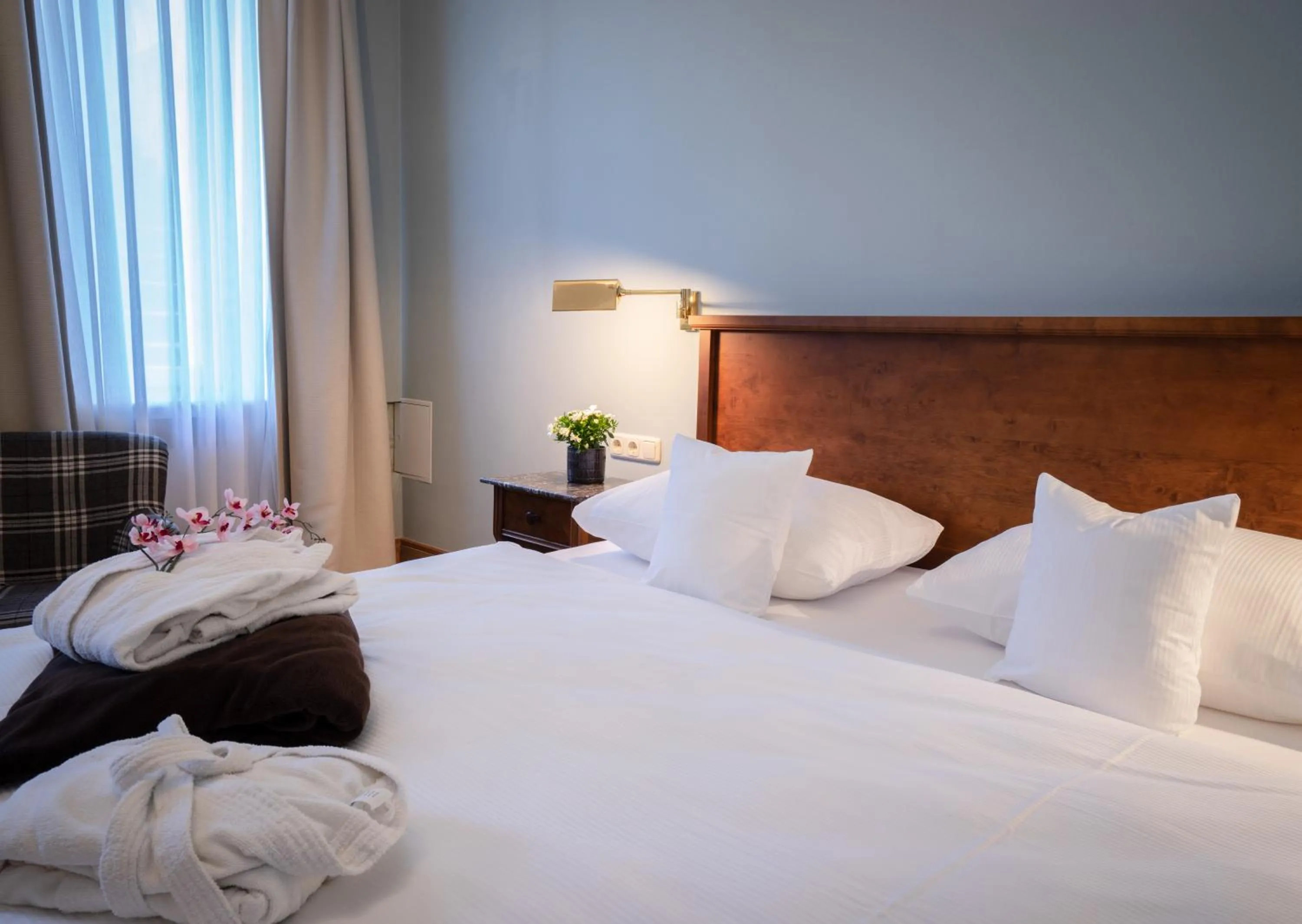 Bedroom, Bed in Hotel Sonnenbichl