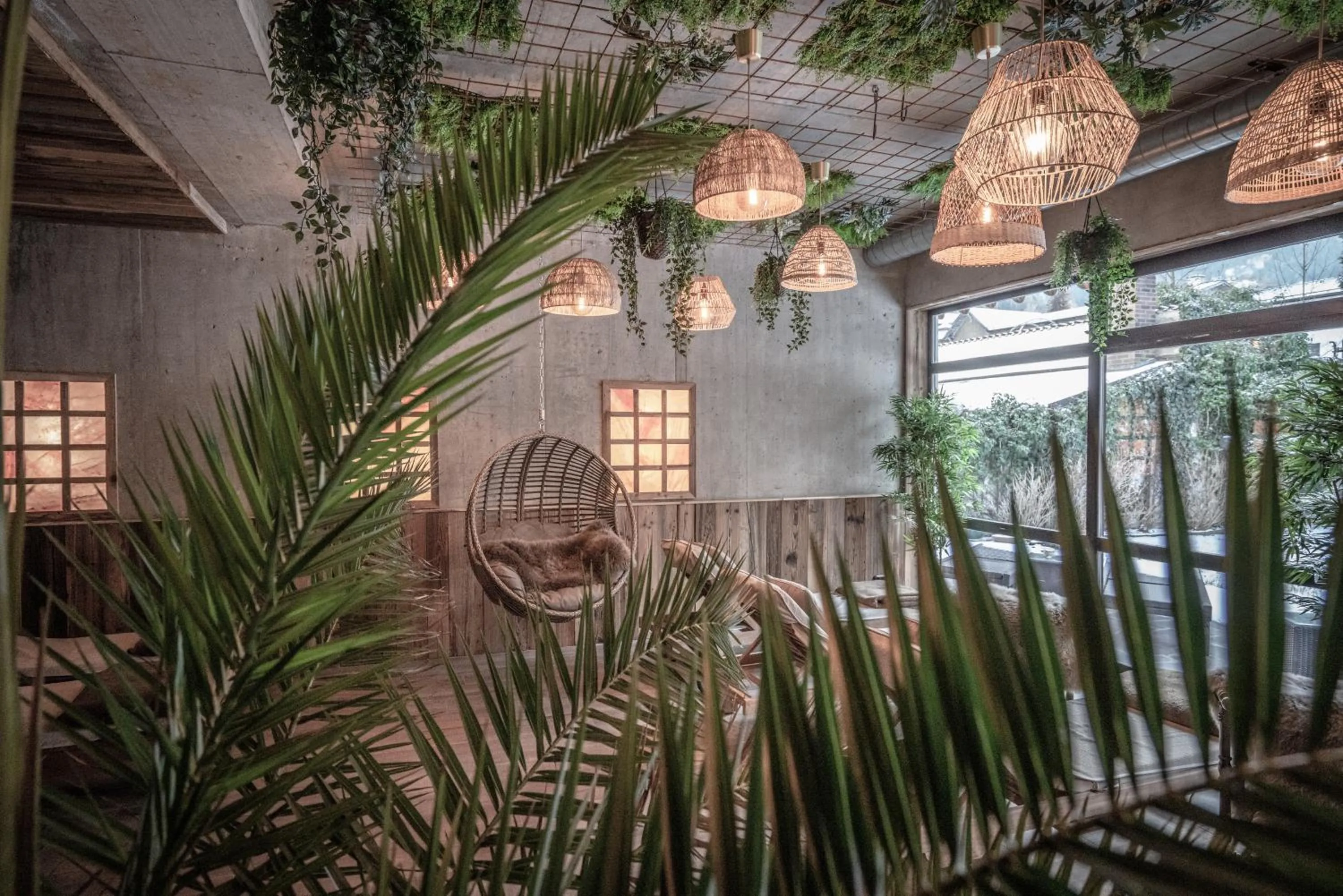 Spa and wellness centre/facilities in Hotel Sonnenbichl