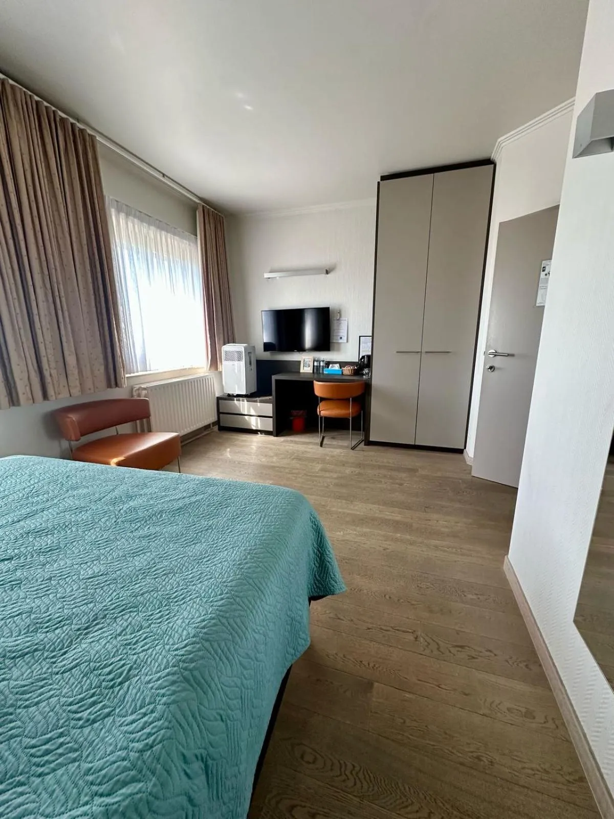 Bed in Hotel Monaco Zeebrugge Beach by Rikas Hotels