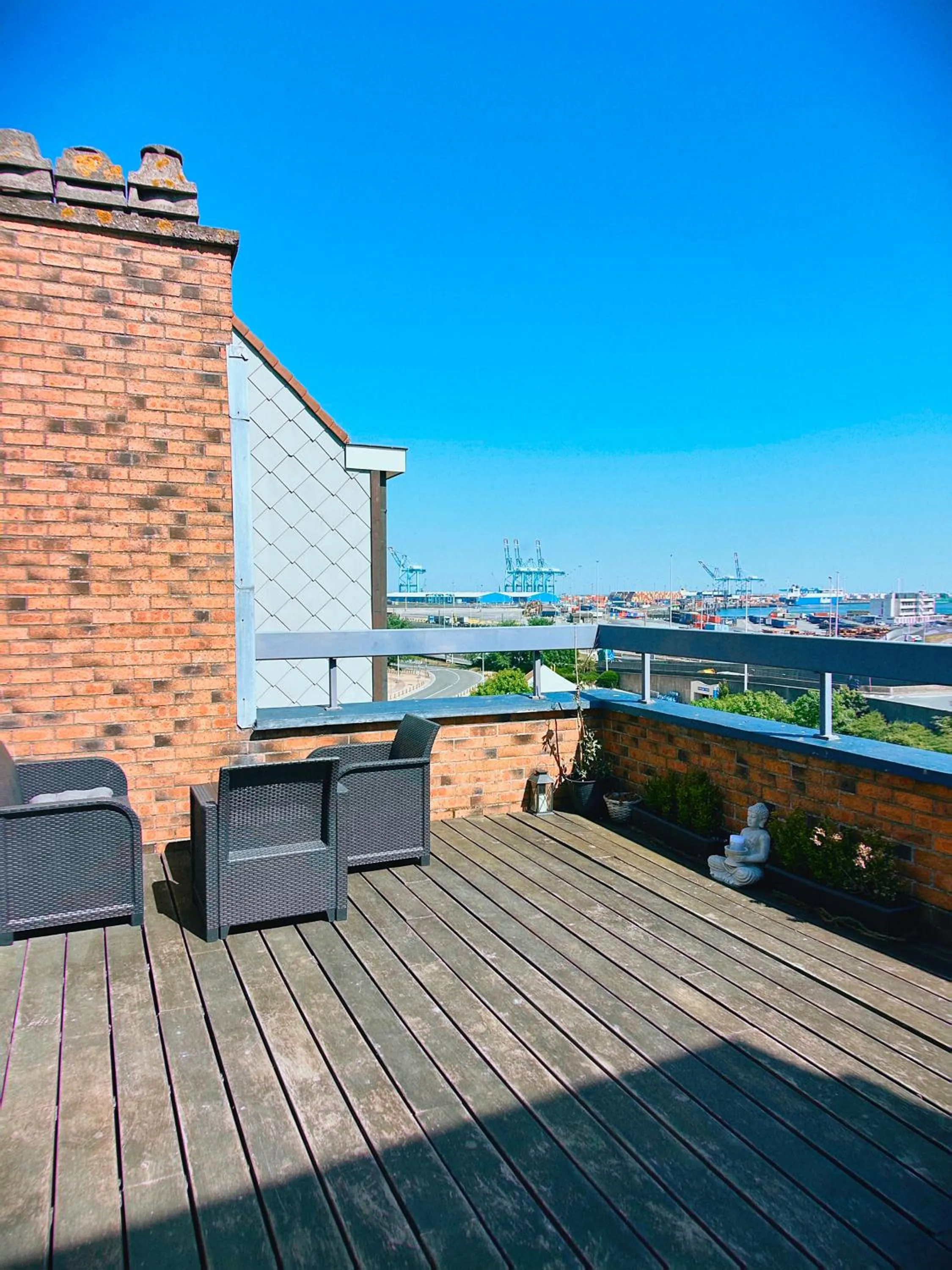 Balcony/Terrace in Hotel Monaco Zeebrugge Beach by Rikas Hotels