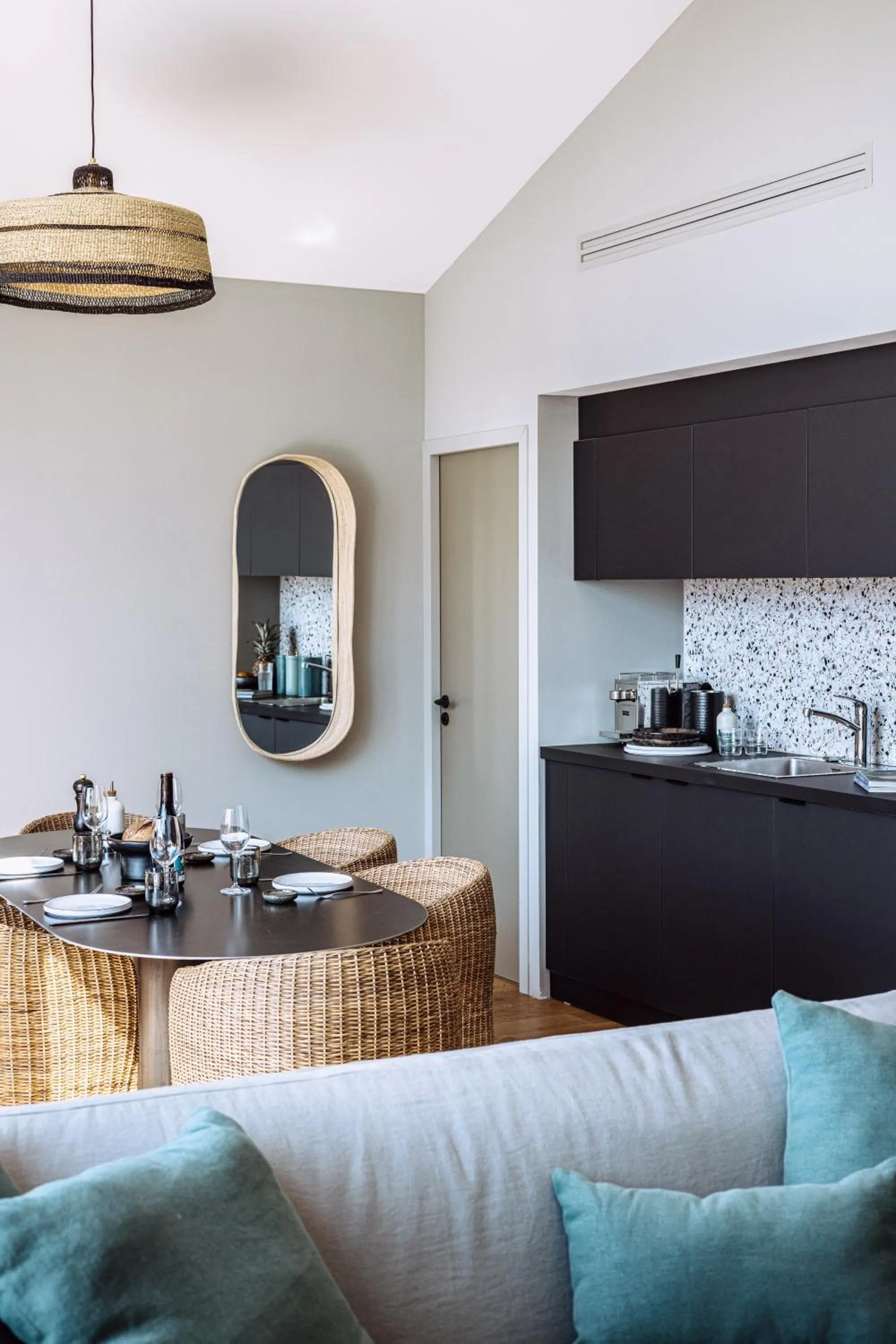 Living room in Le Garage Biarritz Hôtel