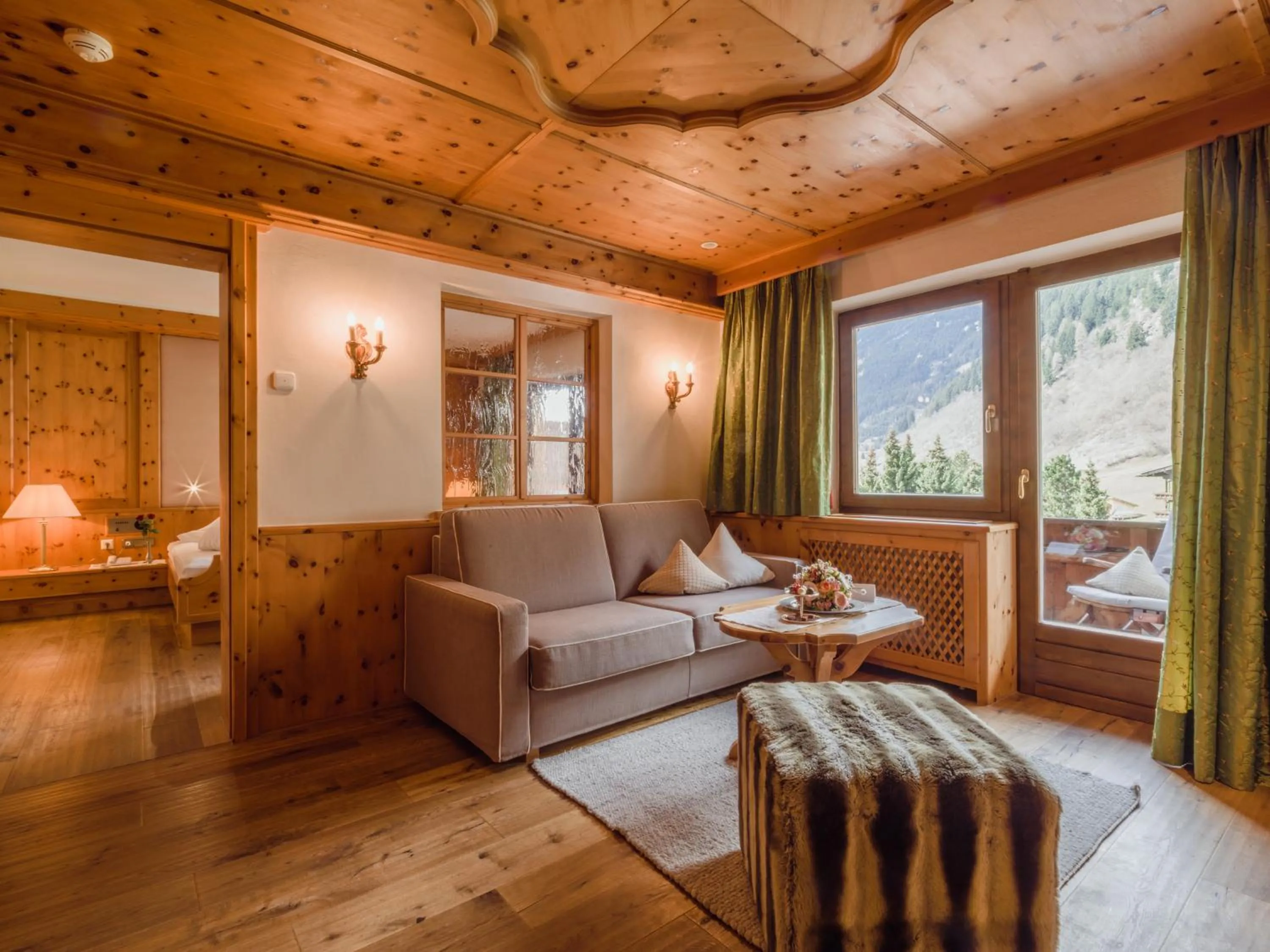 Living room in Relais&Châteaux Spa-Hotel Jagdhof