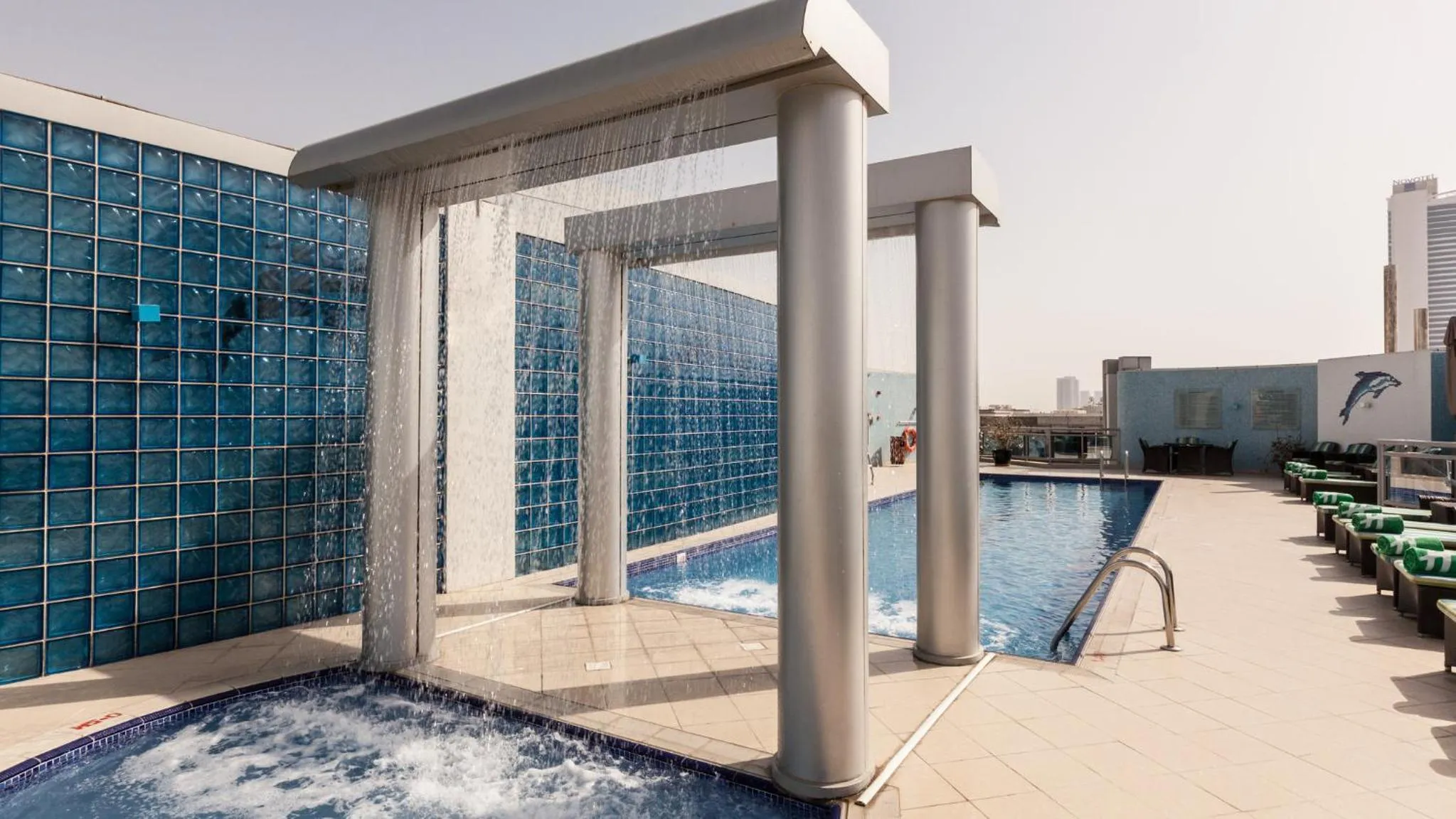 Swimming pool in Holiday Inn Dubai Al Barsha by IHG