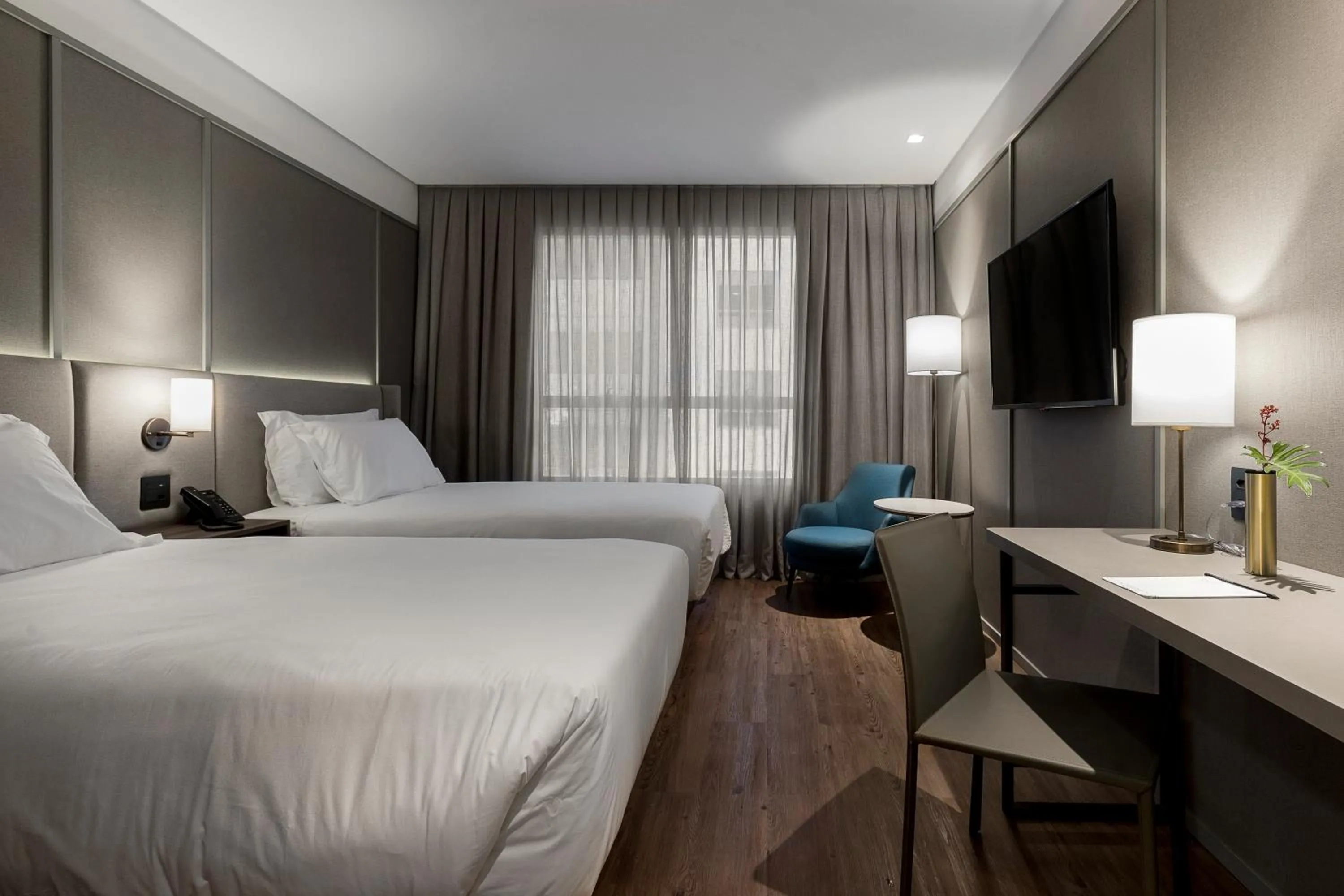 Bed in K-Platz Hotel