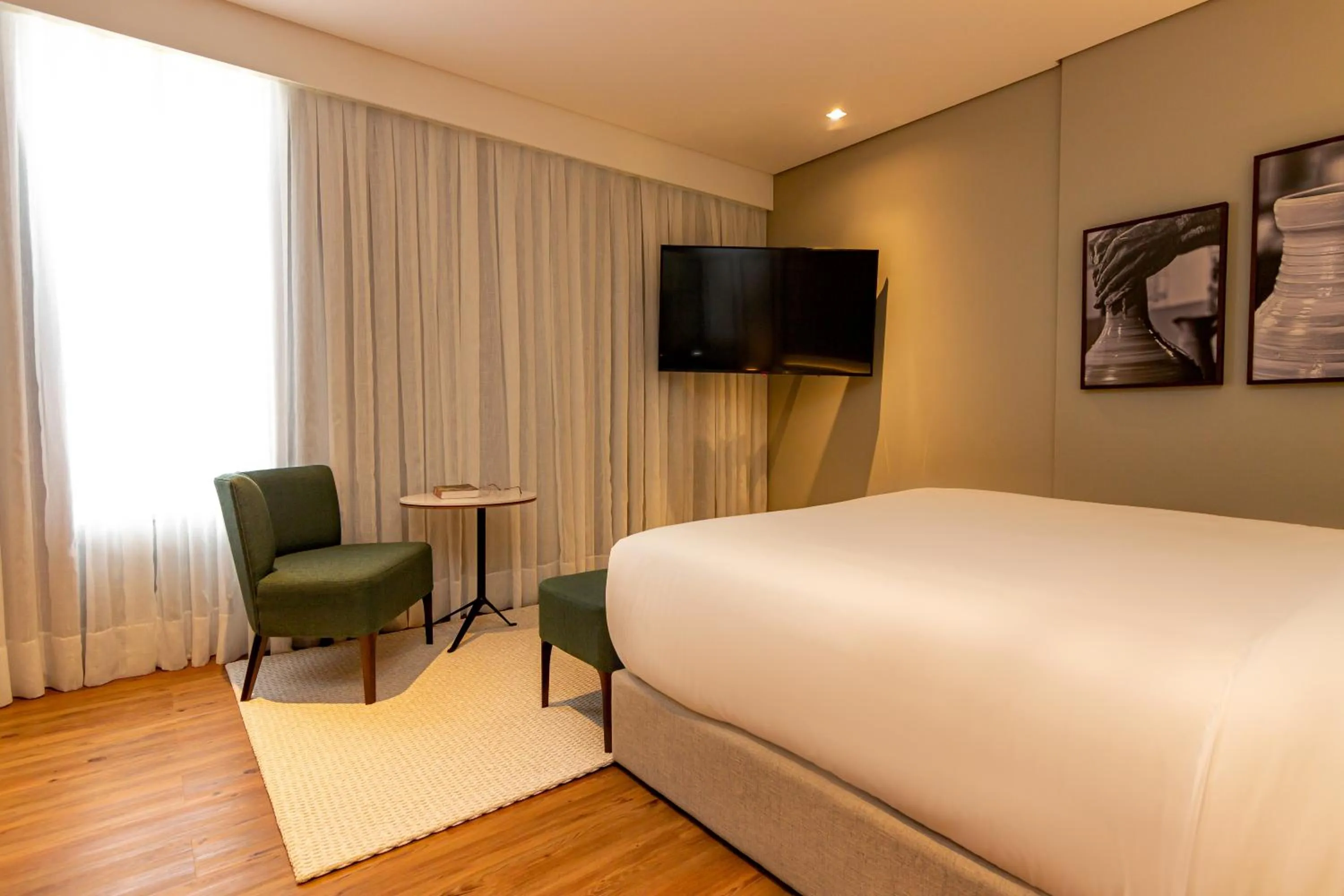 Bed in K-Platz Hotel