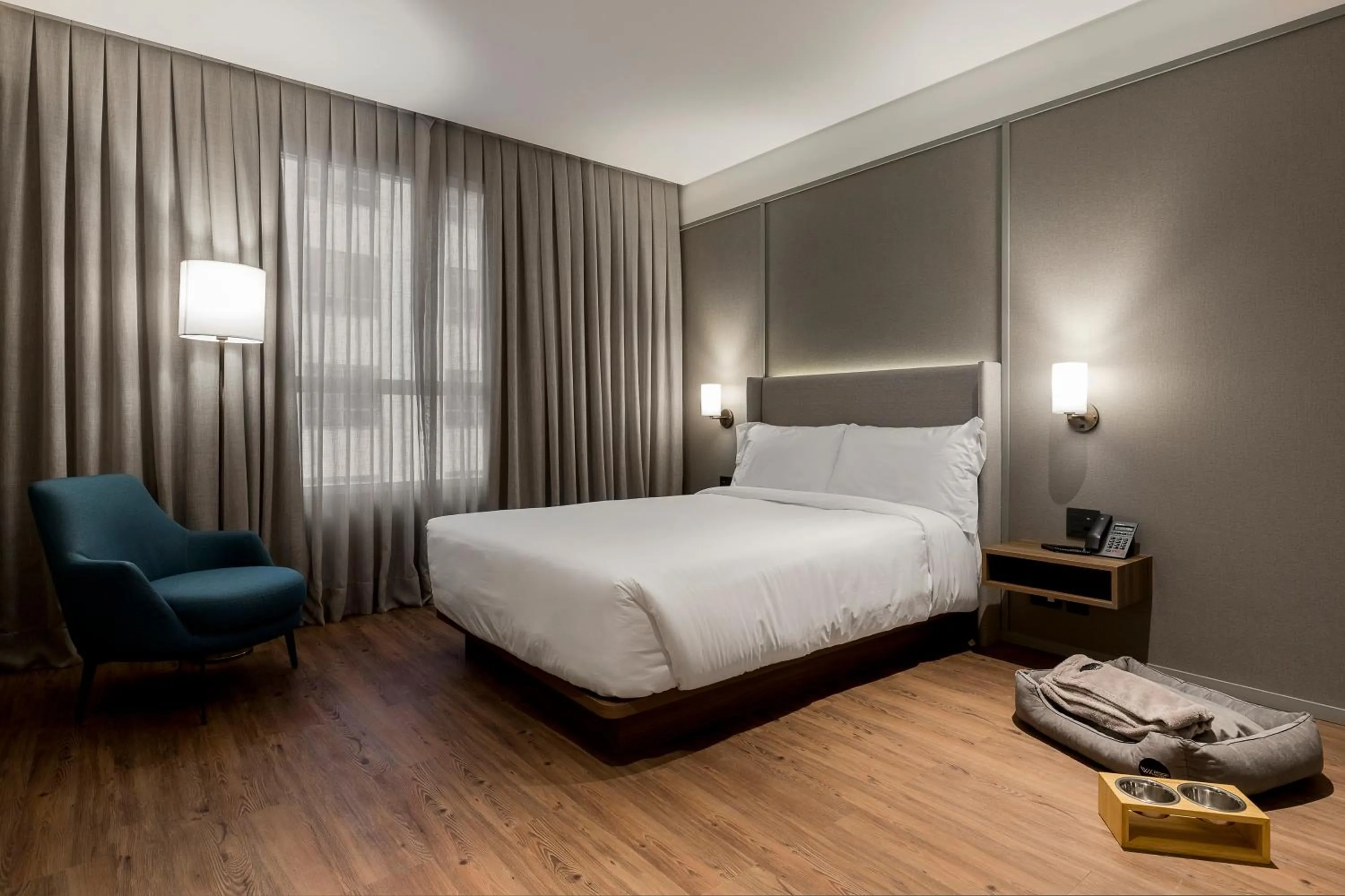 Bed in K-Platz Hotel