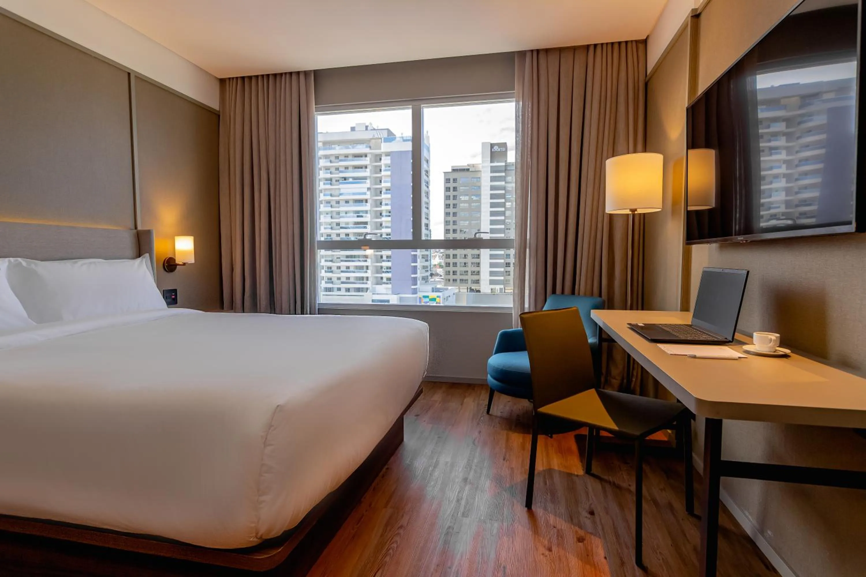 Bed in K-Platz Hotel