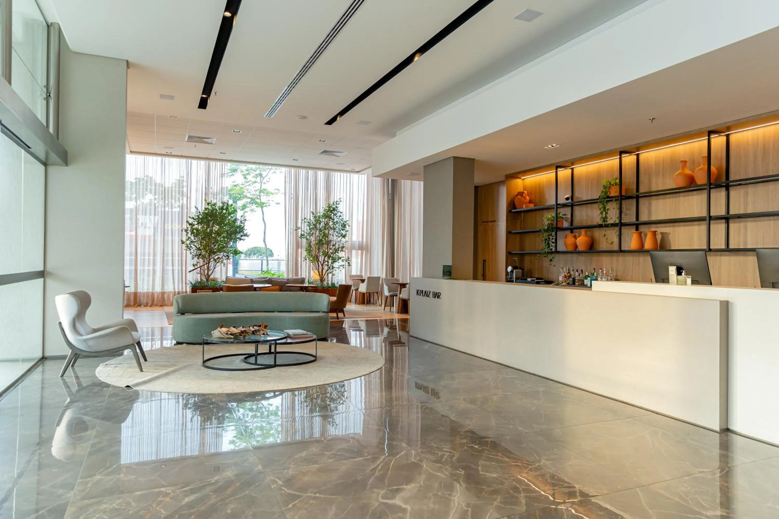 Lobby or reception in K-Platz Hotel
