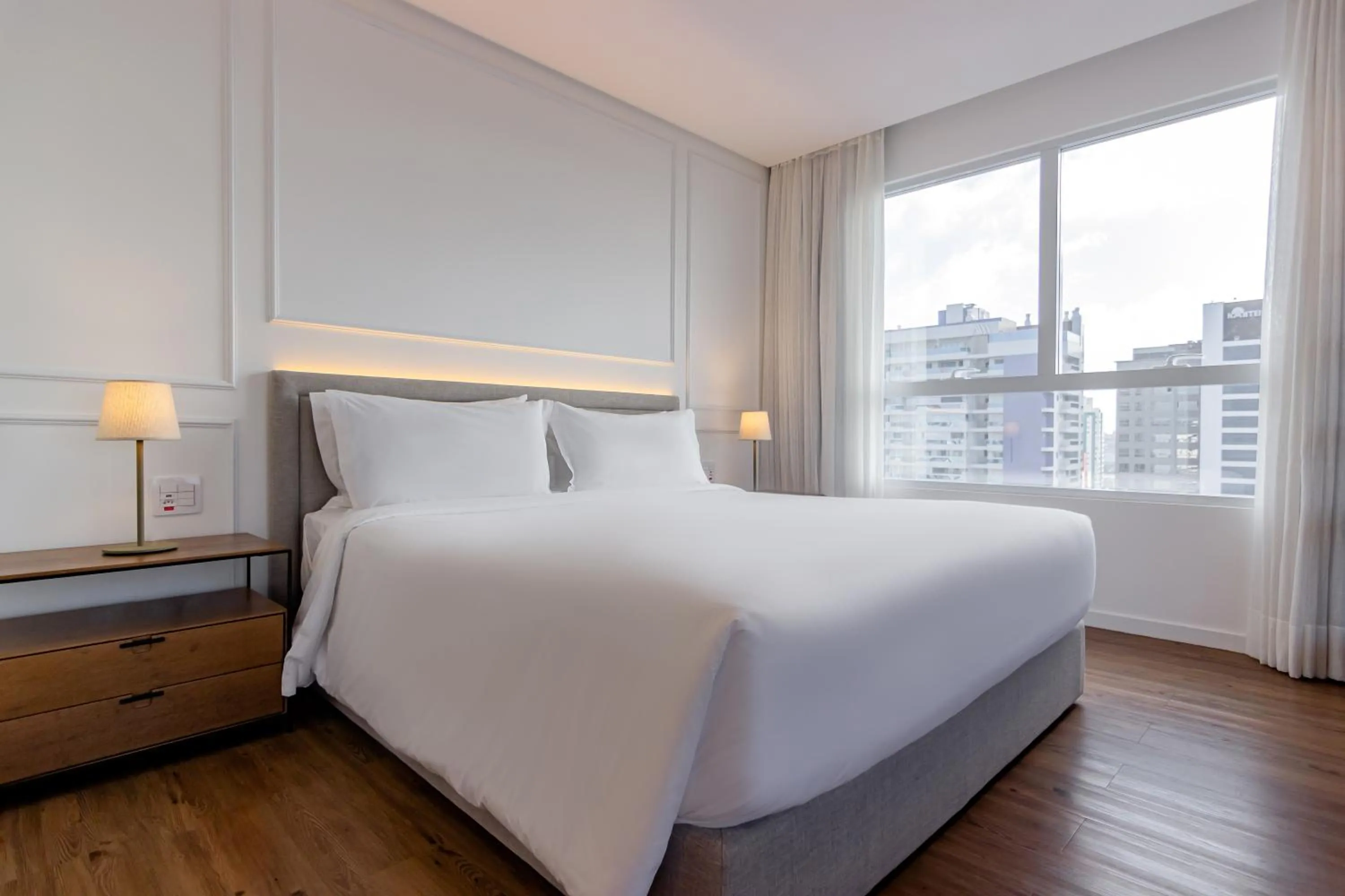 Bed in K-Platz Hotel