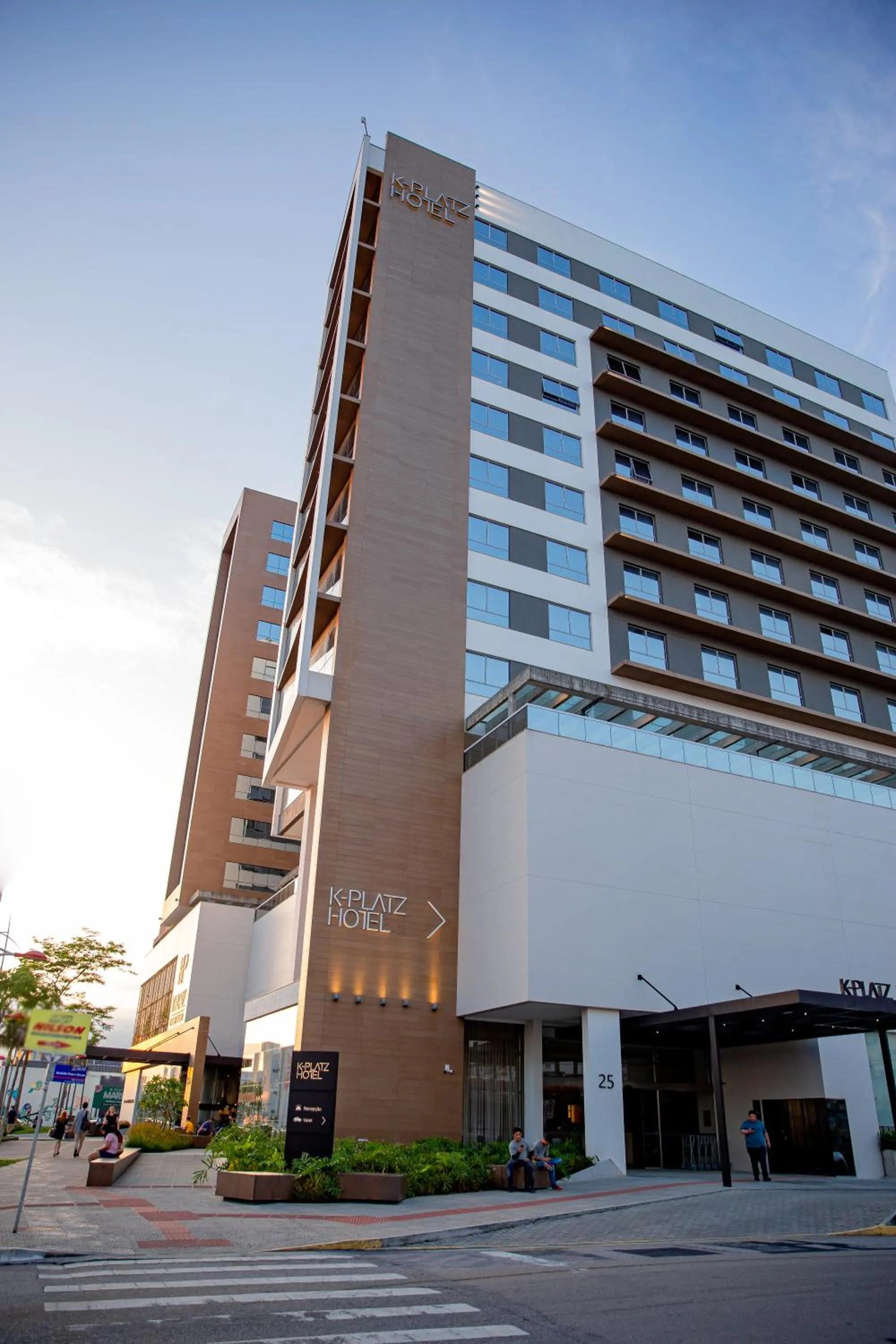 Property building in K-Platz Hotel