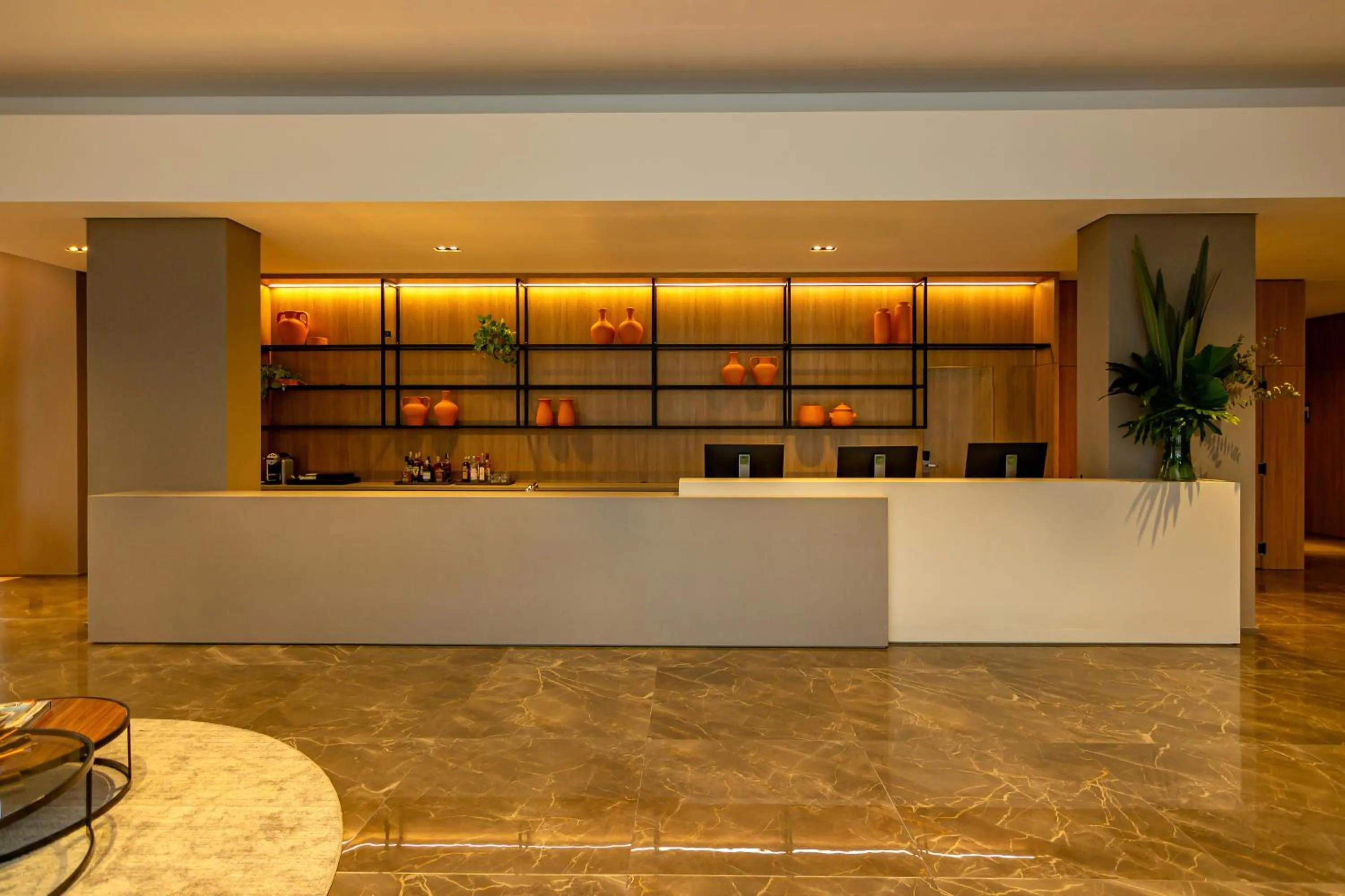 Lobby or reception in K-Platz Hotel