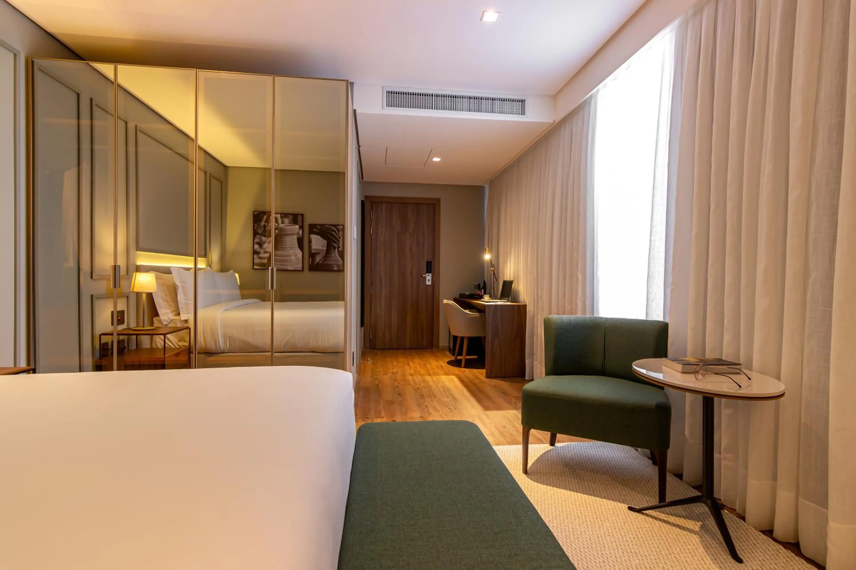 Bed in K-Platz Hotel