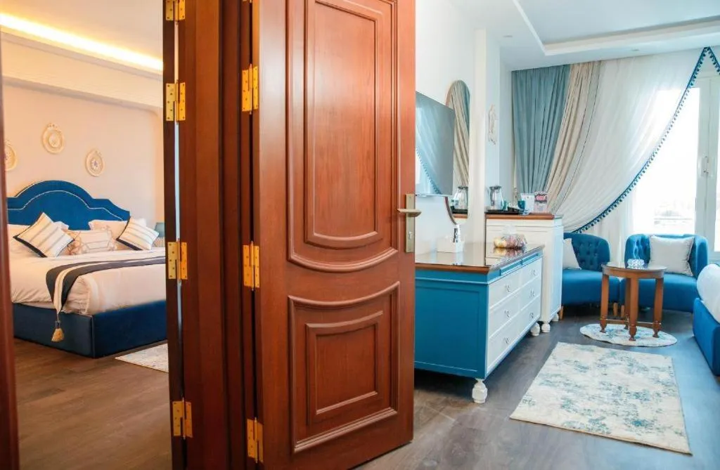 Bed in Nile Transport Hotel