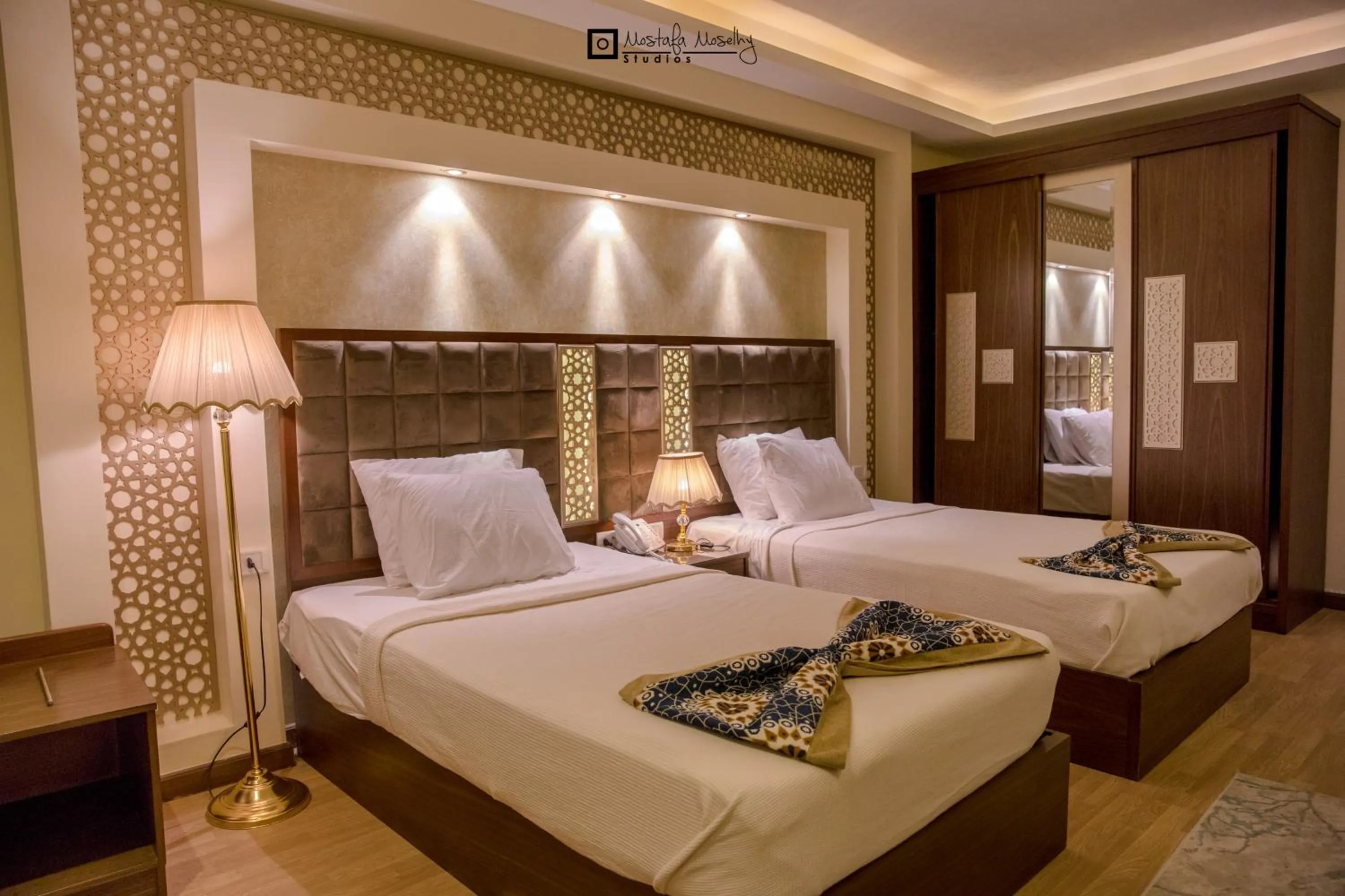 Bed in Nile Transport Hotel