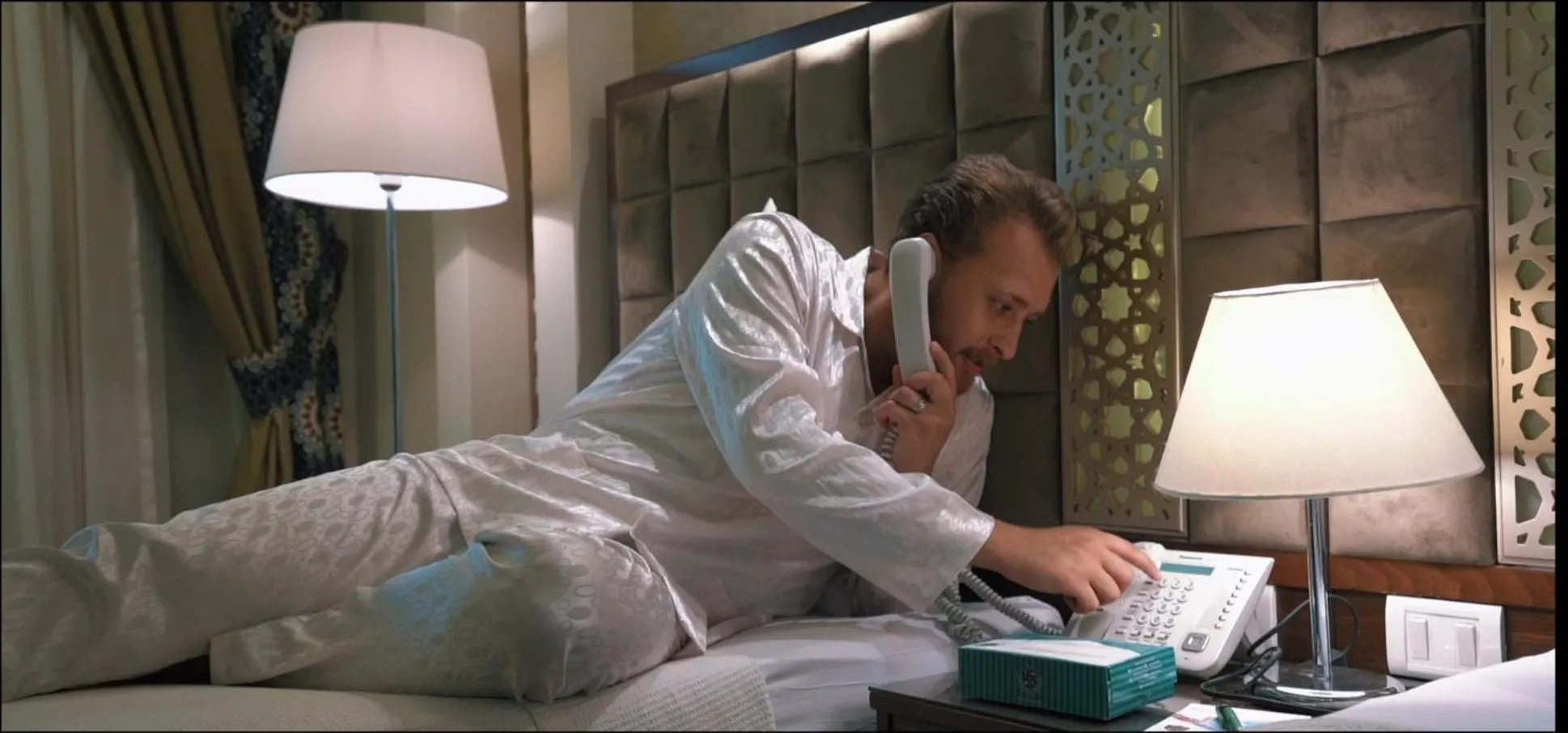 Bed in Nile Transport Hotel