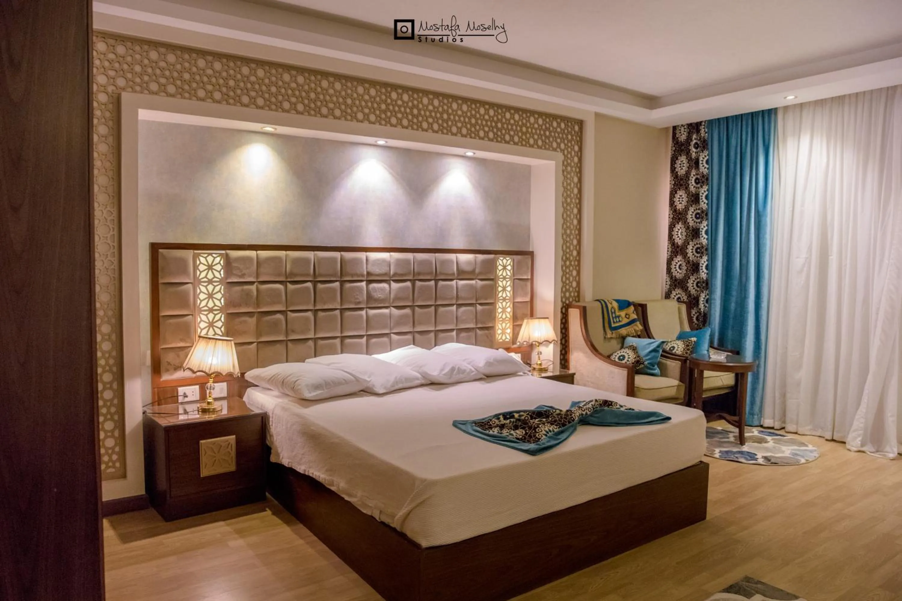 Bed in Nile Transport Hotel