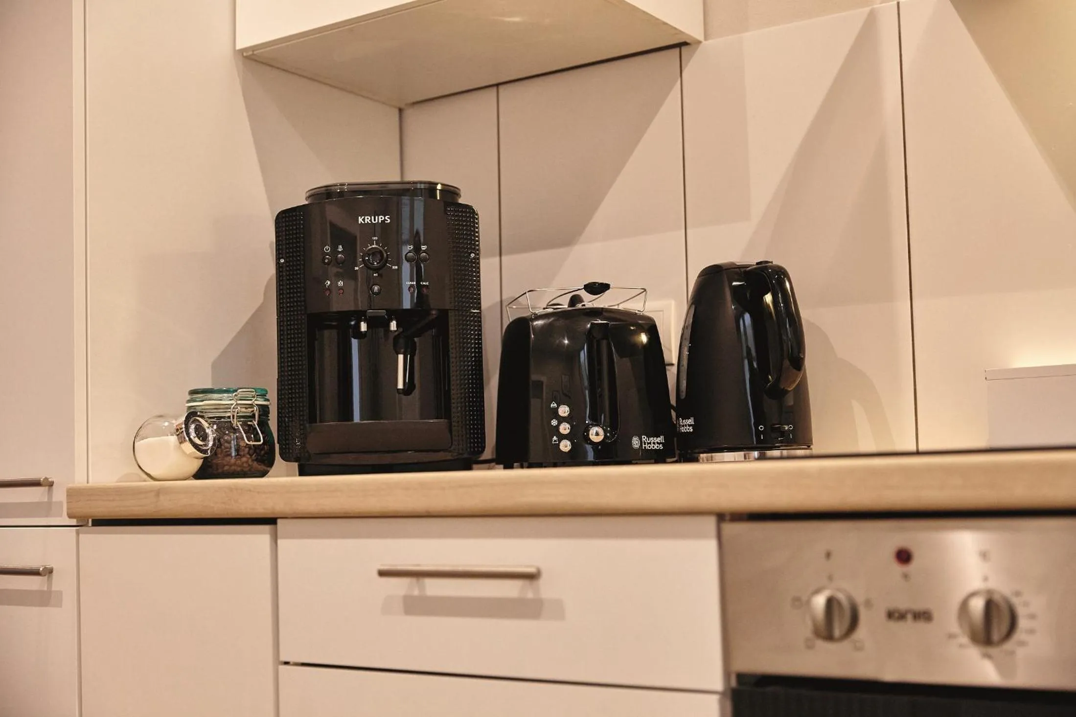 Kitchen or kitchenette in Zum Landsberger Hof