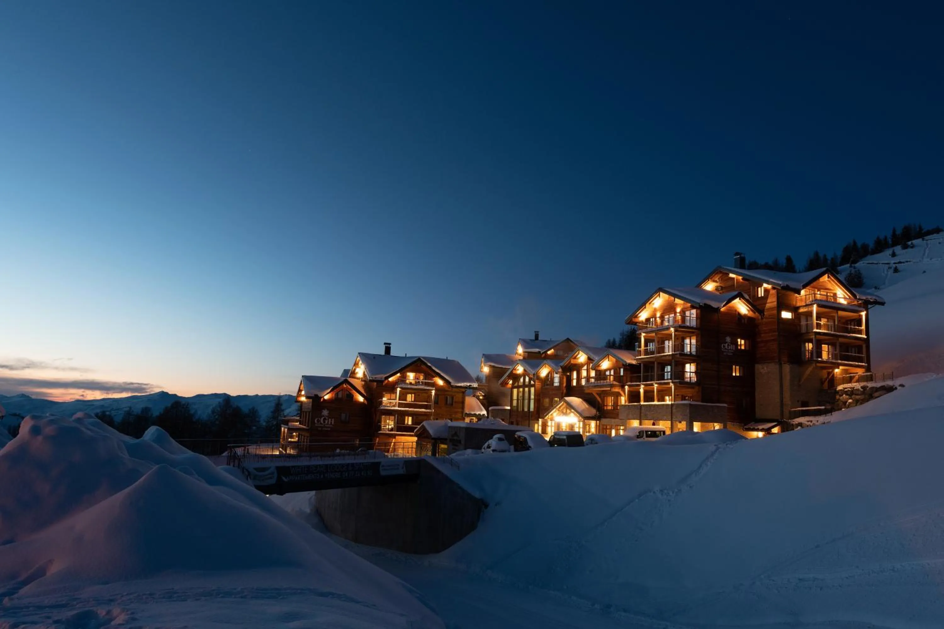 Property building in CGH Résidences & Spas White Pearl Lodge