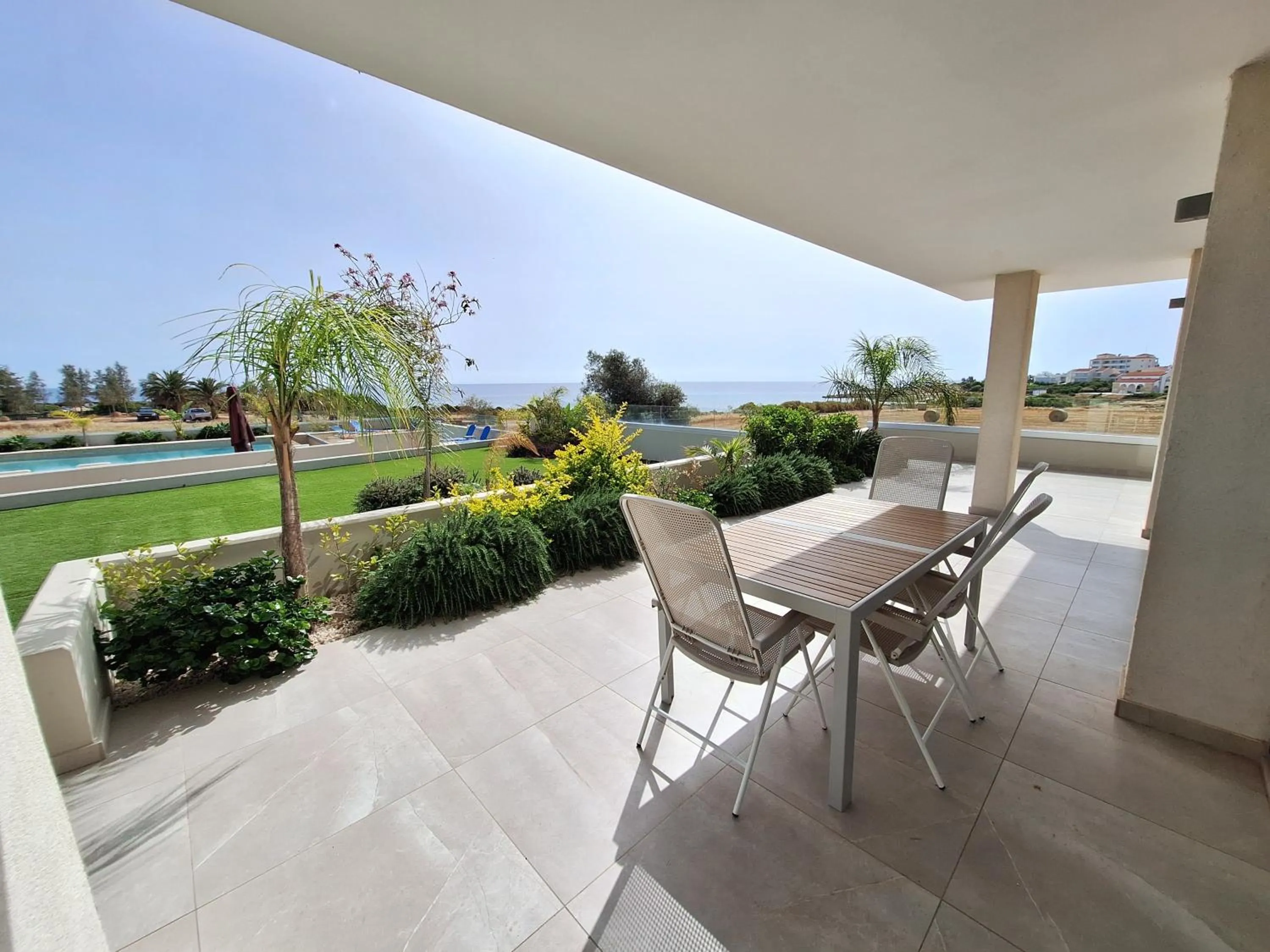 Patio in Emerald Suites