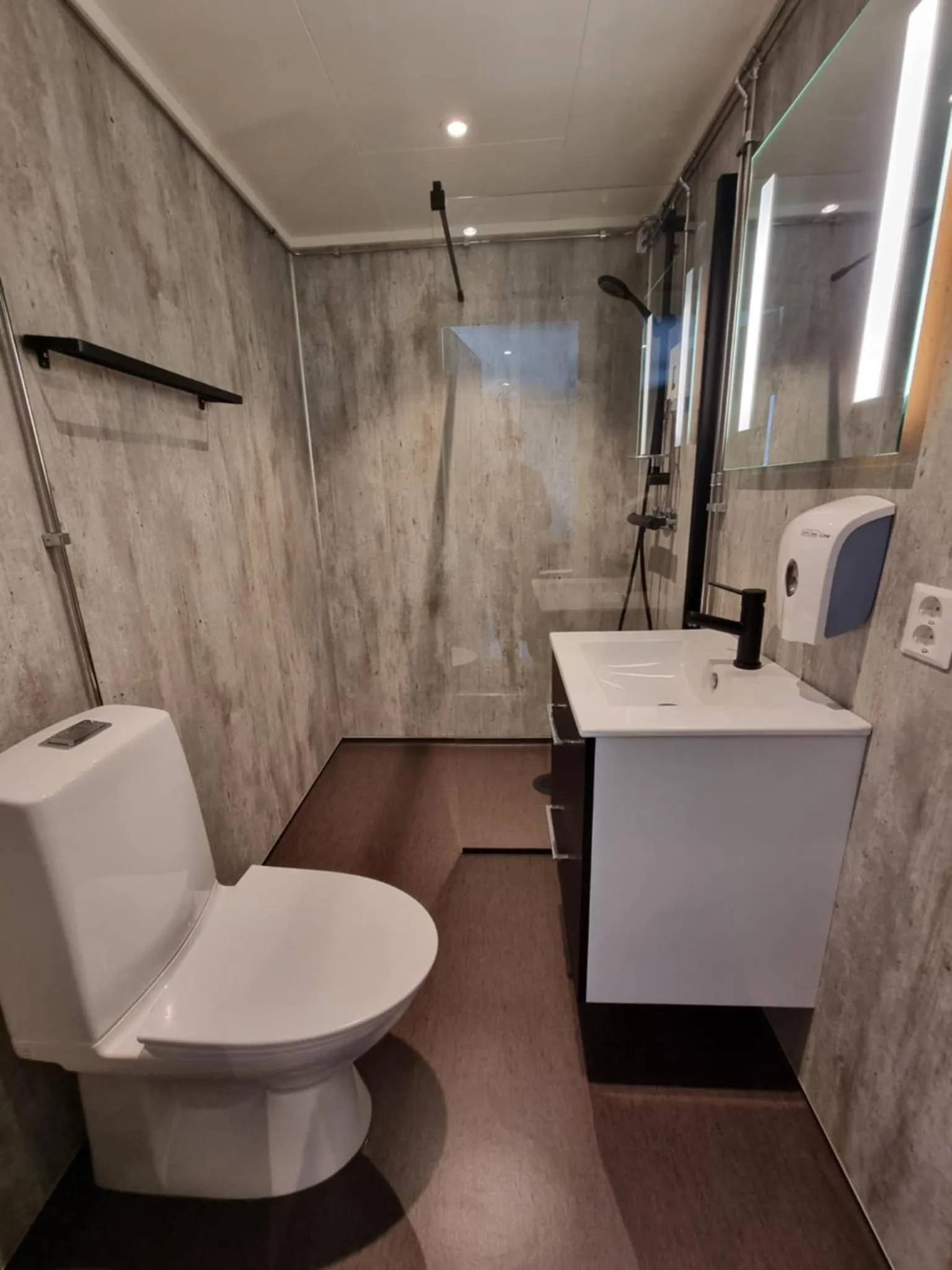 Bathroom in Verdde Hotel Lakselv