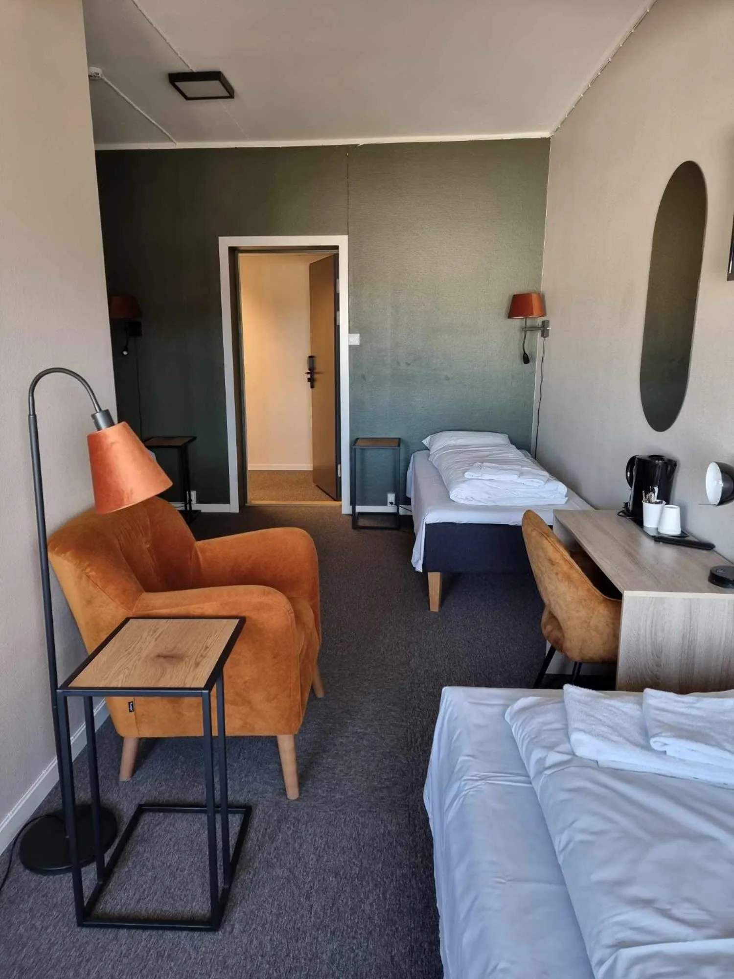 Photo of the whole room, Bed in Verdde Hotel Lakselv