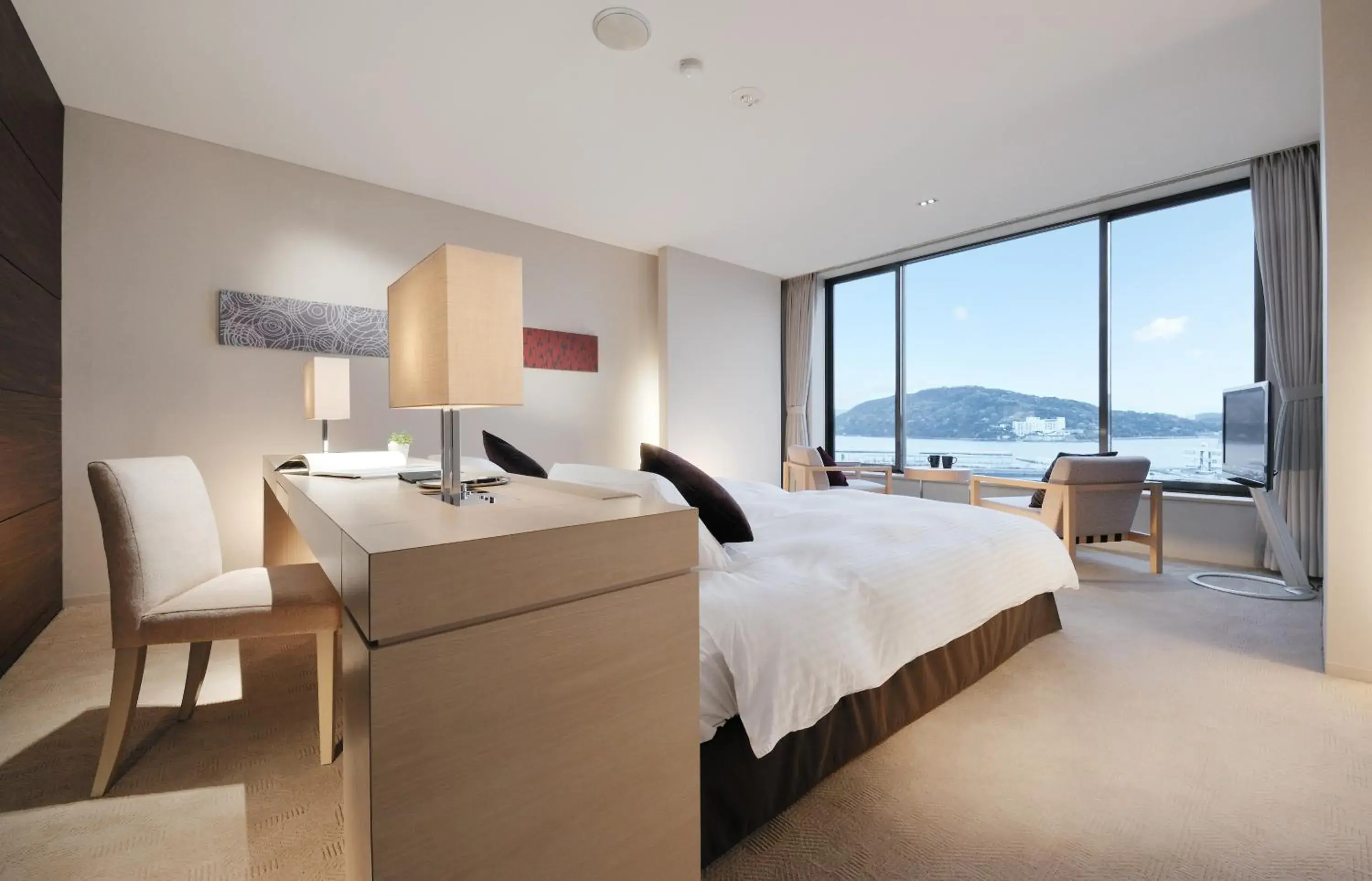 Standard Twin Room with Extra Bed and Harbor View - single occupancy - Non-Smoking in Toba International Hotel Standard Twin Room with Extra Bed and Harbor View - single occupancy - Non-Smoking in Toba International Hotel