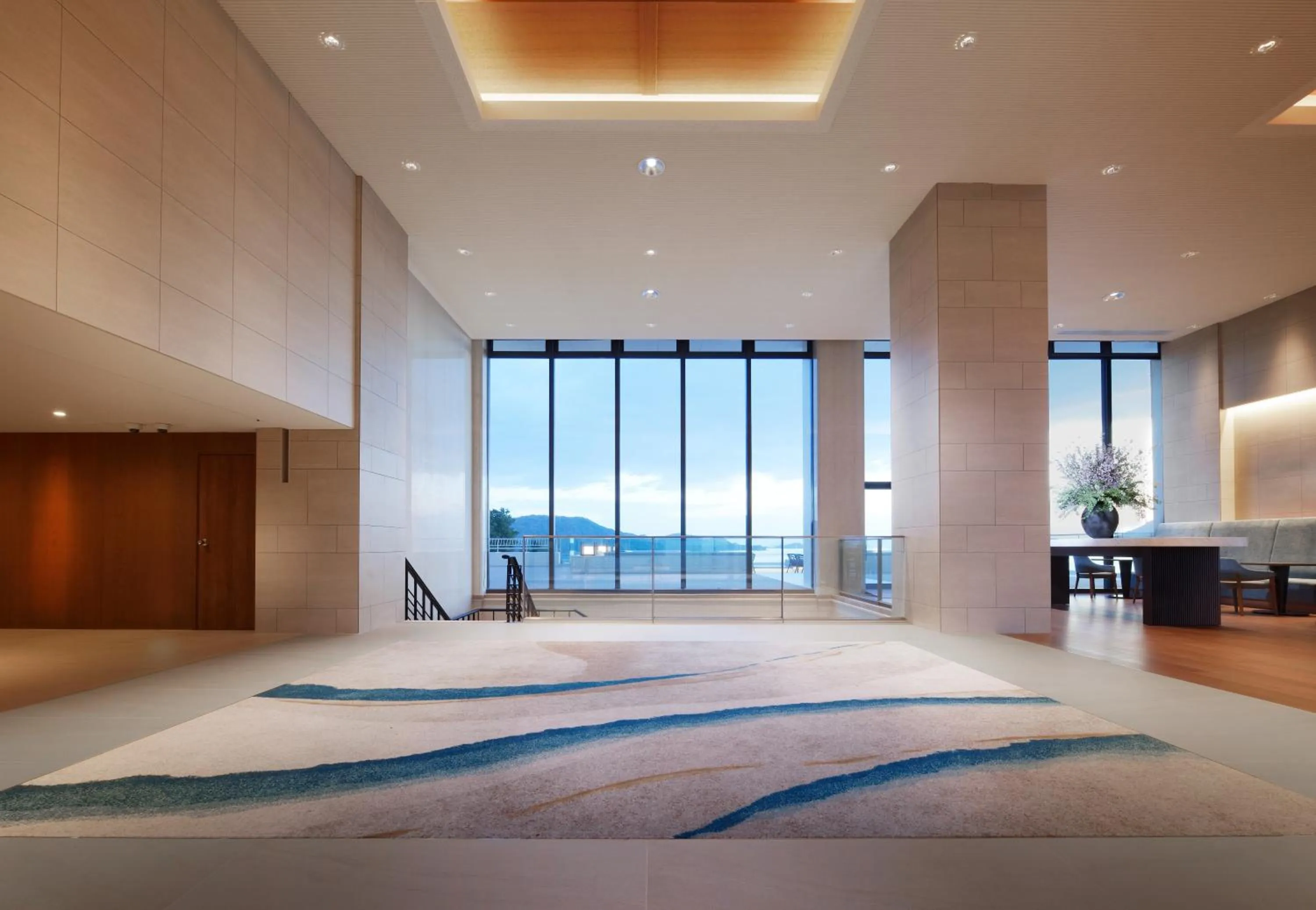 Lobby or reception, Bed in Toba International Hotel