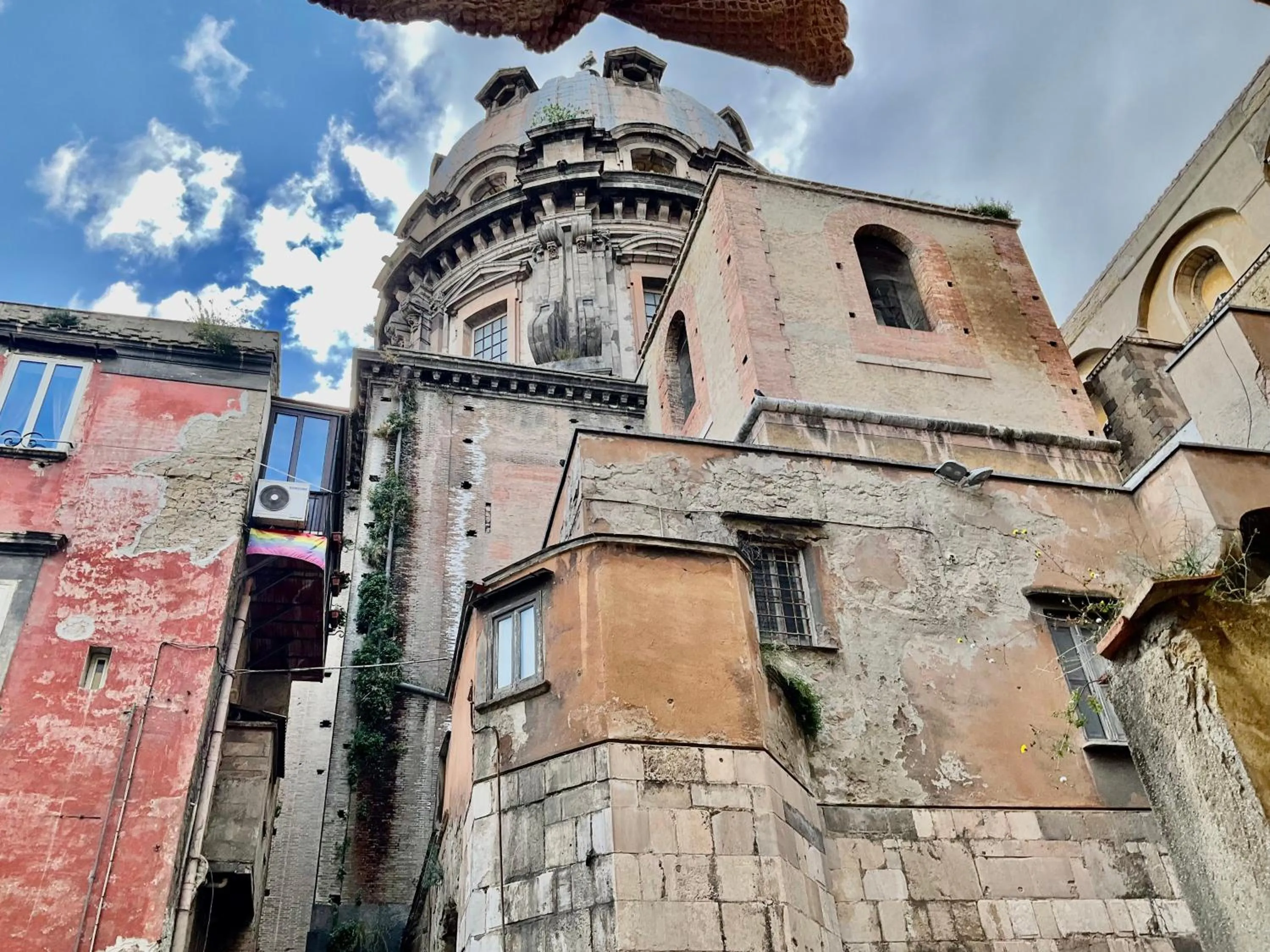 View (from property/room) in 'A Room de' Scugnizzi