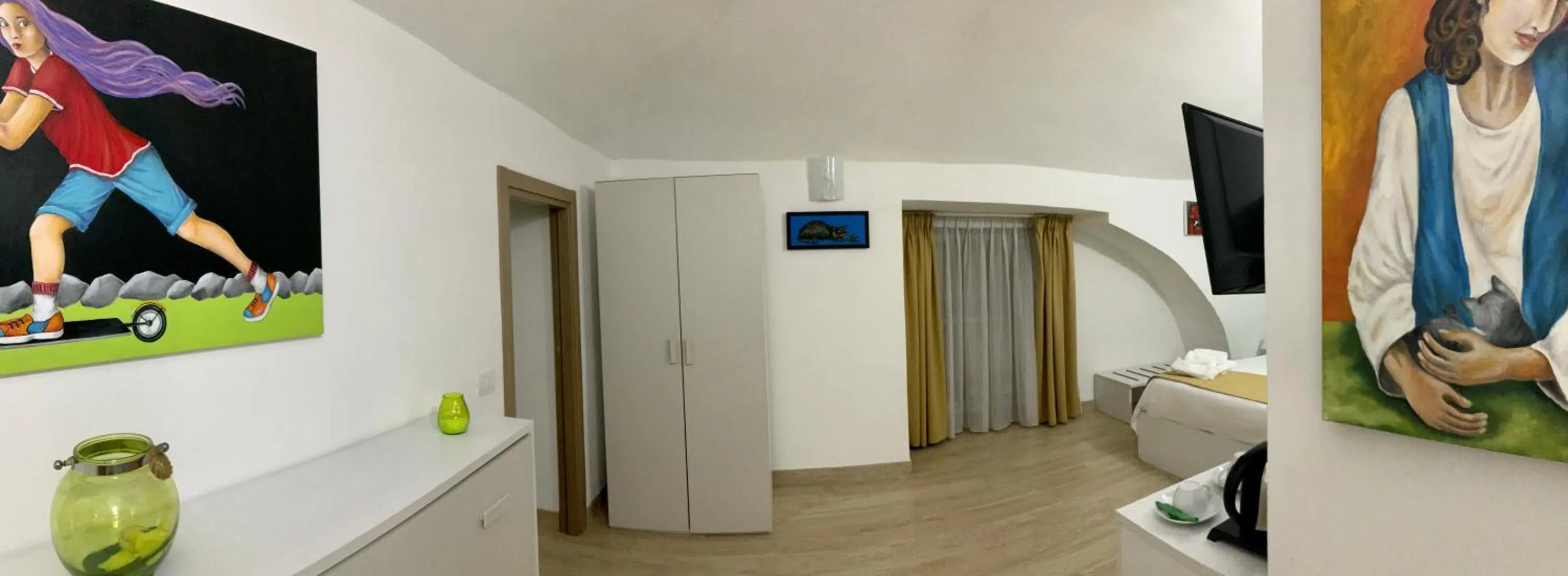 Bed in 'A Room de' Scugnizzi