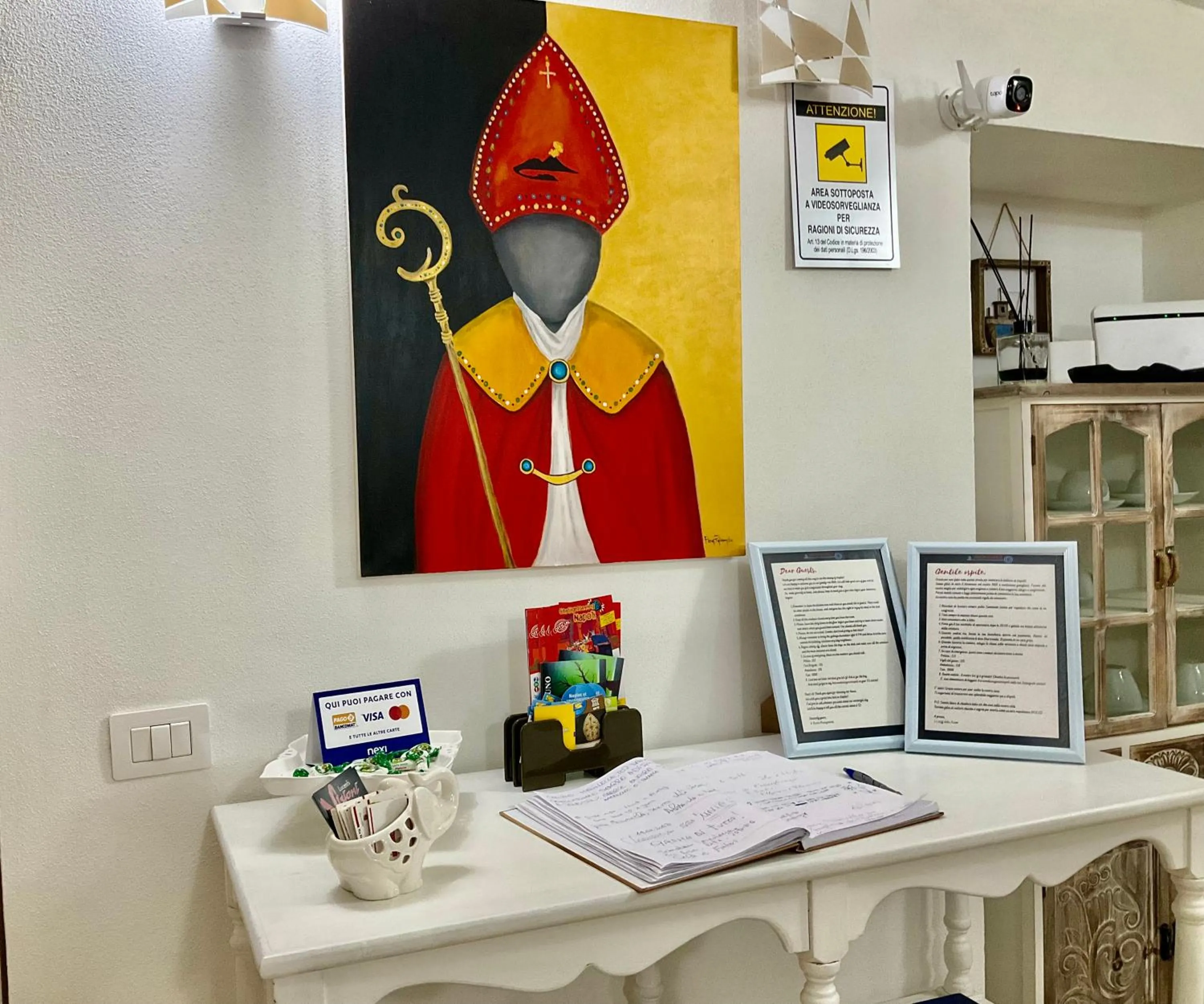 Living room in 'A Room de' Scugnizzi