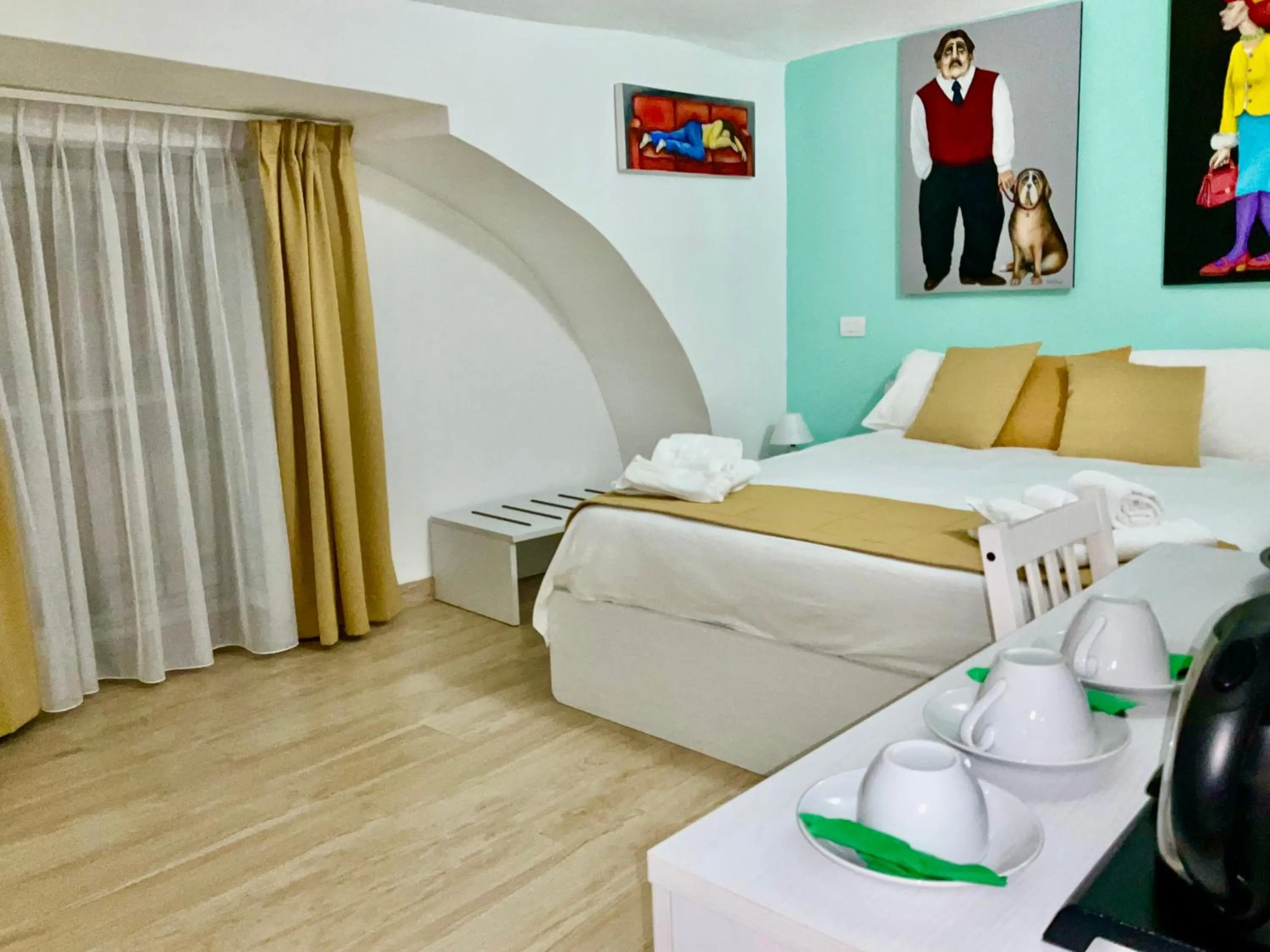 Bedroom, Bed in 'A Room de' Scugnizzi